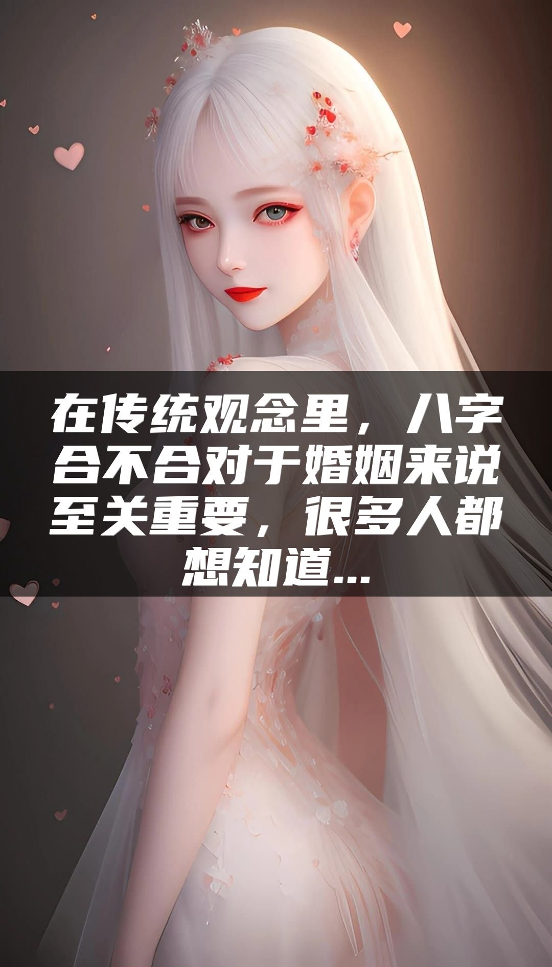 在传统观念里，八字合不合对于婚姻来说至关重要，很多人都想知道...