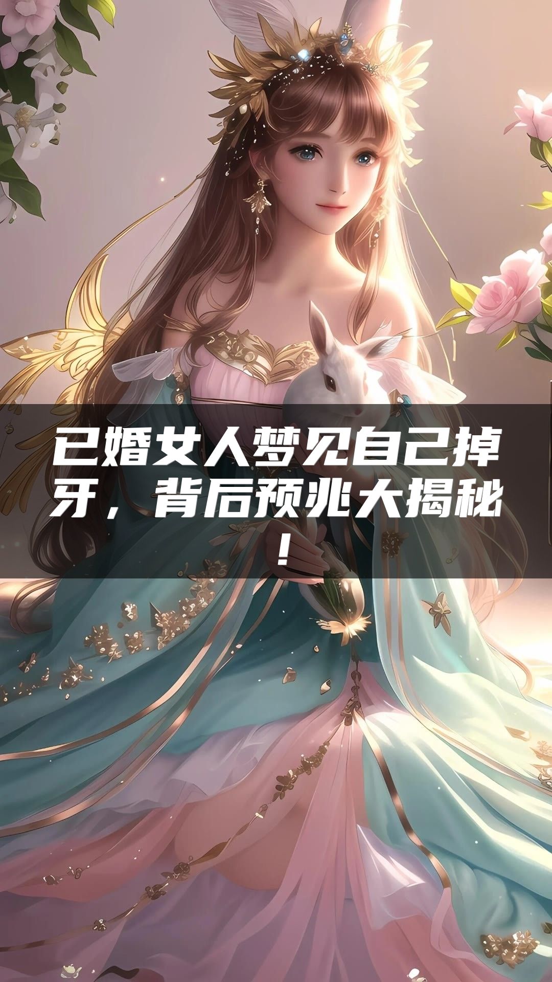 已婚女人梦见自己掉牙，背后预兆大揭秘！