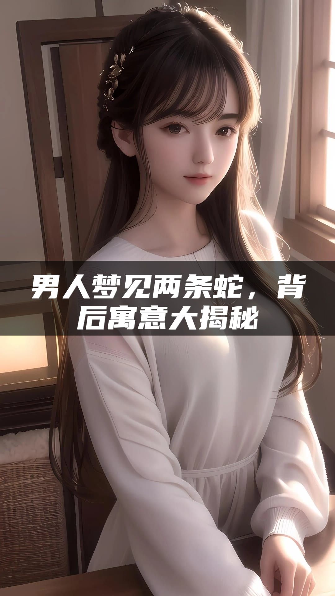男人梦见两条蛇，背后寓意大揭秘