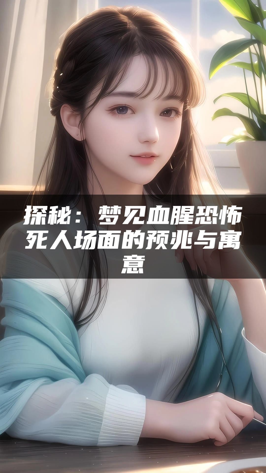 探秘：梦见血腥恐怖死人场面的预兆与寓意