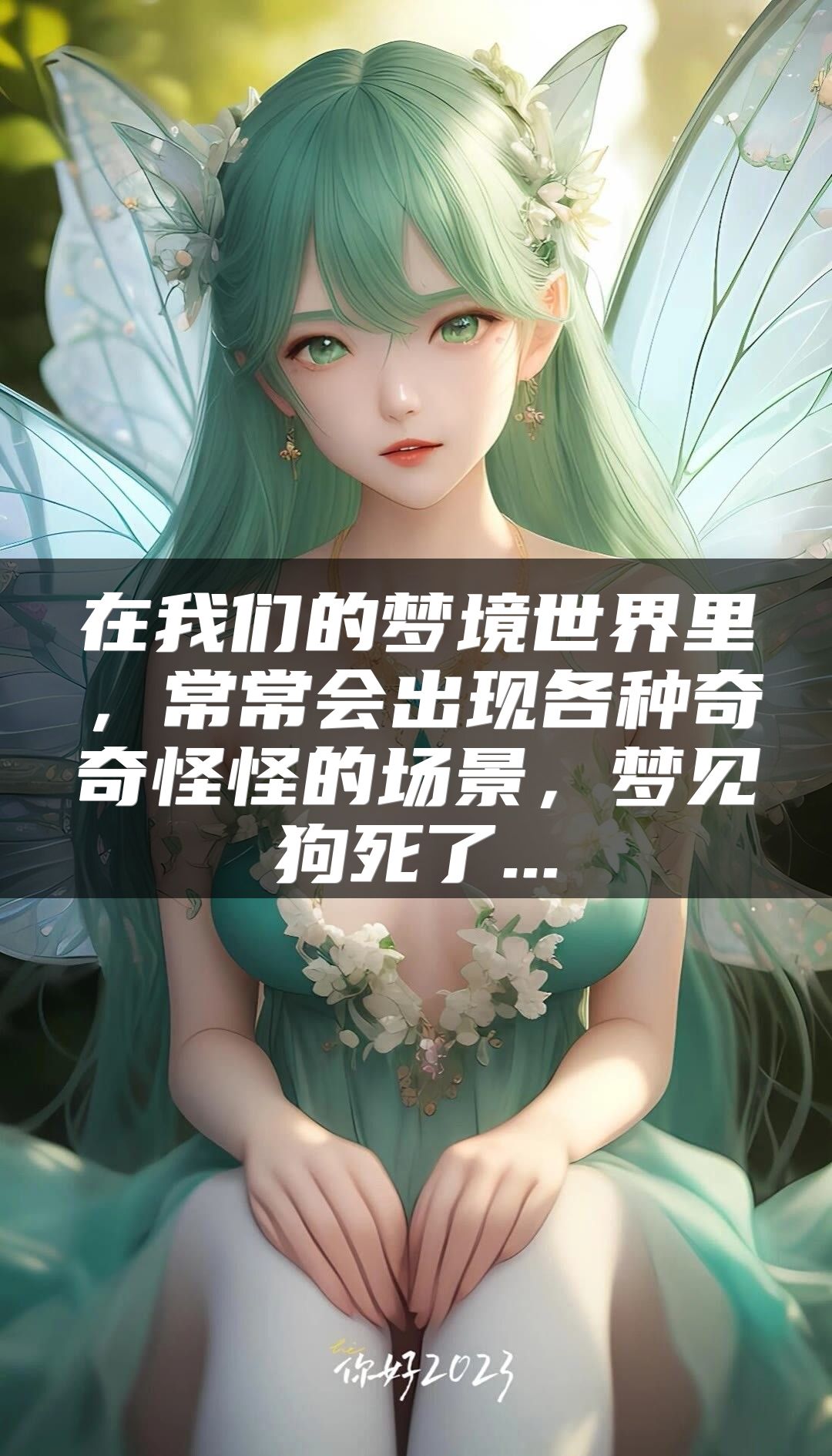在我们的梦境世界里，常常会出现各种奇奇怪怪的场景，梦见狗死了...