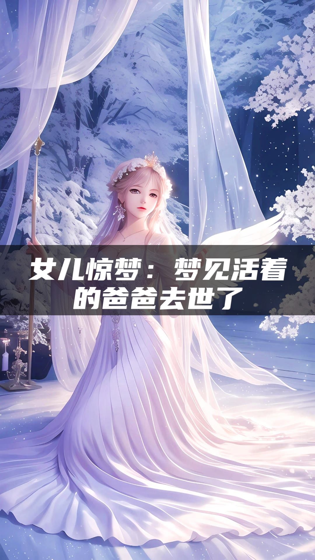 女儿惊梦：梦见活着的爸爸去世了