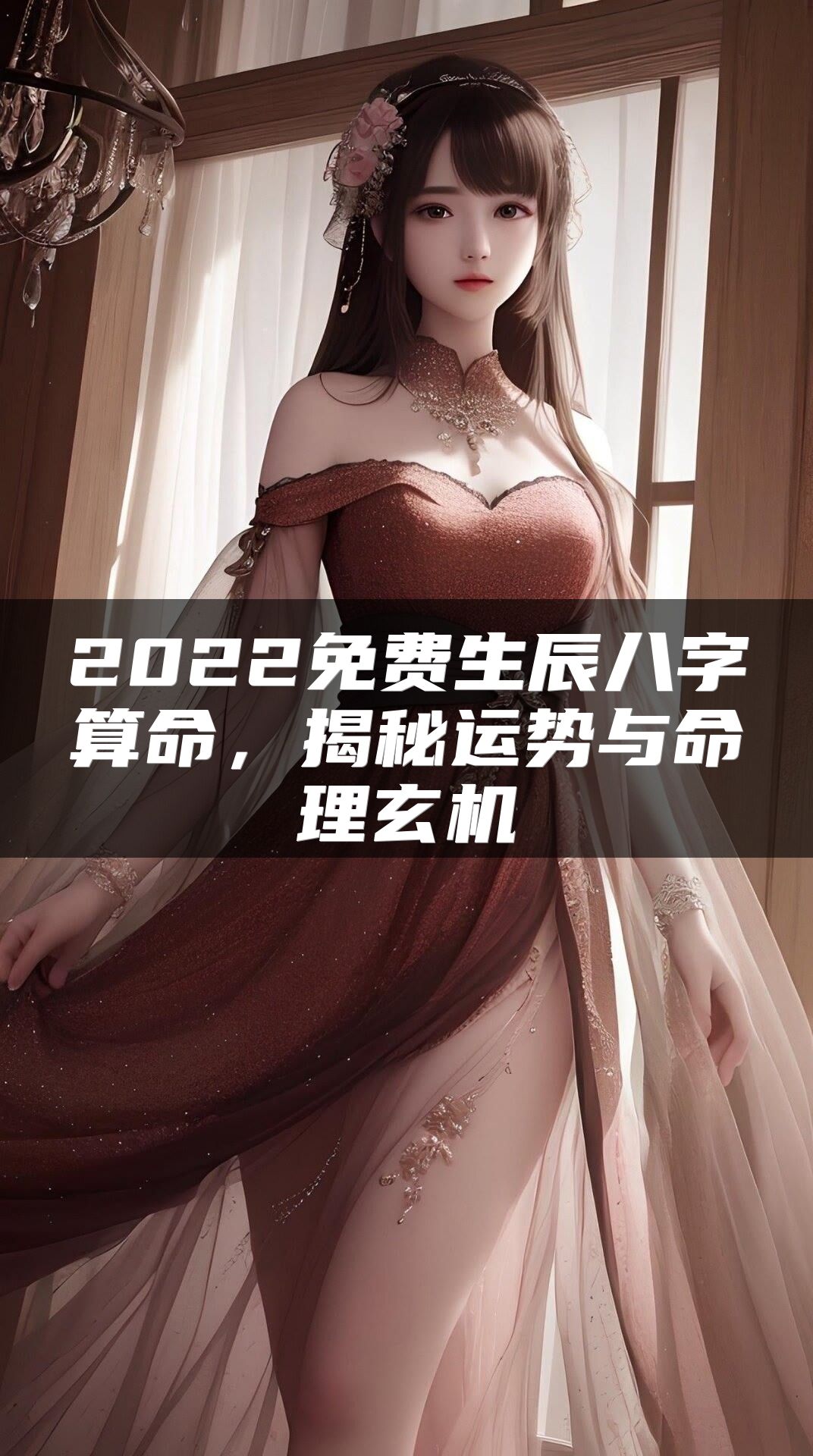 2022免费生辰八字算命，揭秘运势与命理玄机