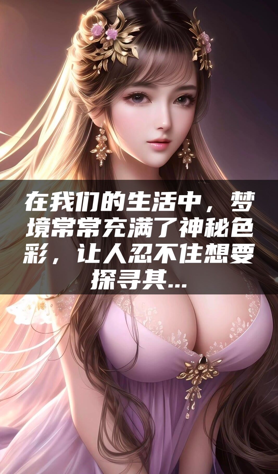在我们的生活中，梦境常常充满了神秘色彩，让人忍不住想要探寻其...