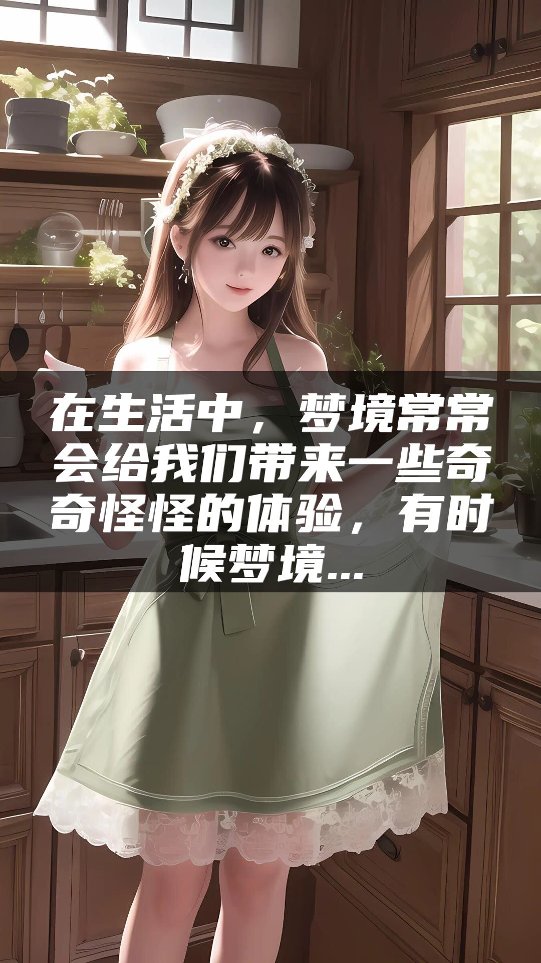 在生活中，梦境常常会给我们带来一些奇奇怪怪的体验，有时候梦境...