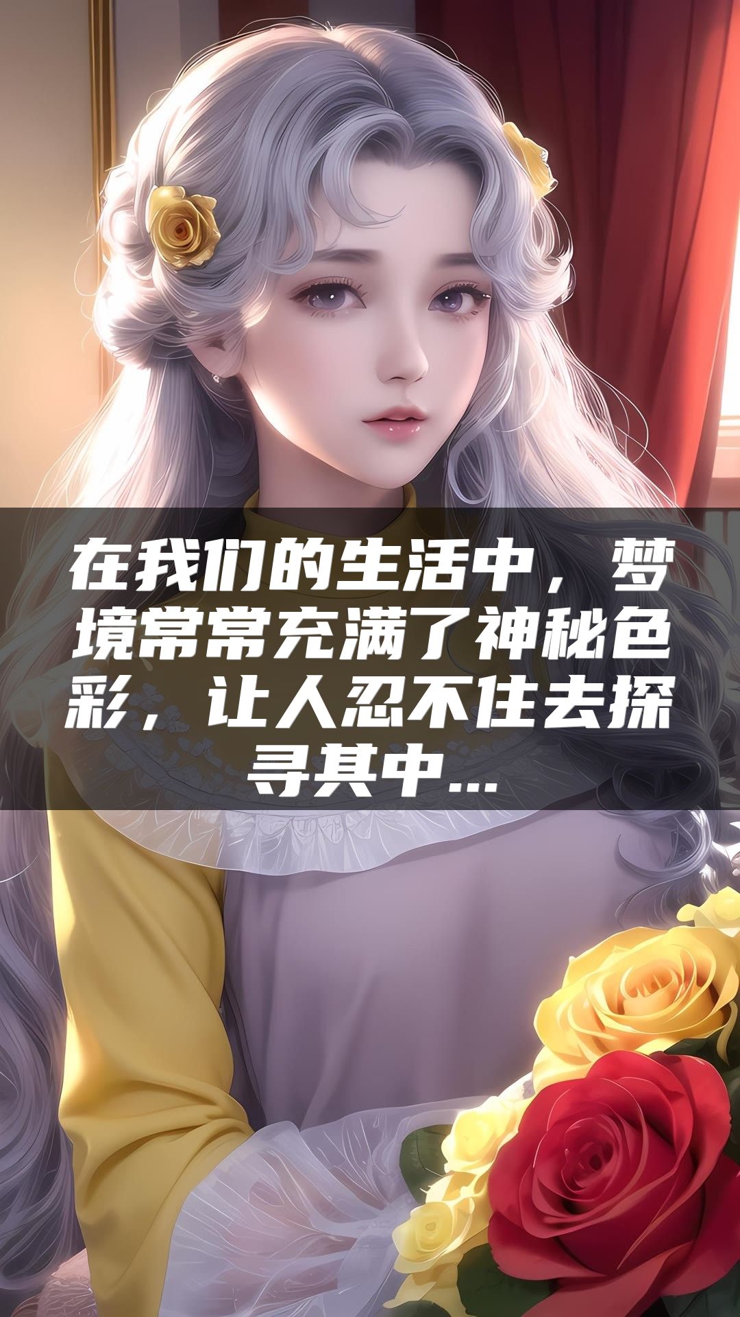 在我们的生活中，梦境常常充满了神秘色彩，让人忍不住去探寻其中...