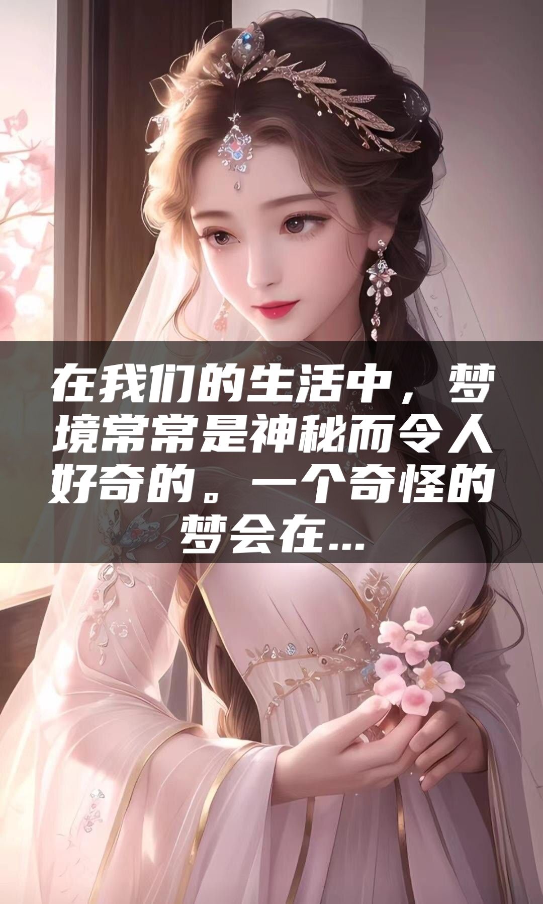 在我们的生活中，梦境常常是神秘而令人好奇的。一个奇怪的梦会在...