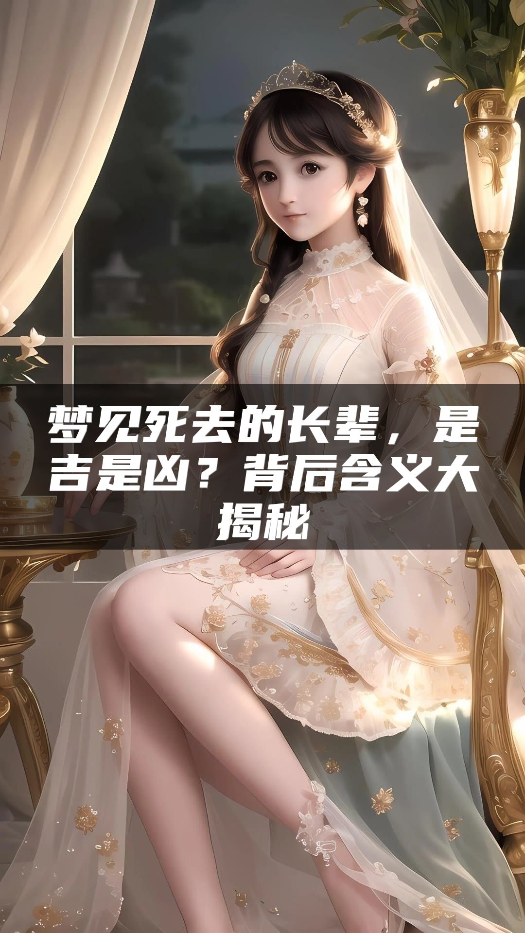 梦见死去的长辈，是吉是凶？背后含义大揭秘