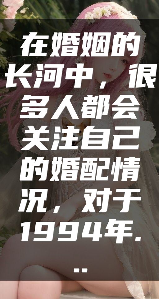 在婚姻的长河中，很多人都会关注自己的婚配情况，对于1994年...