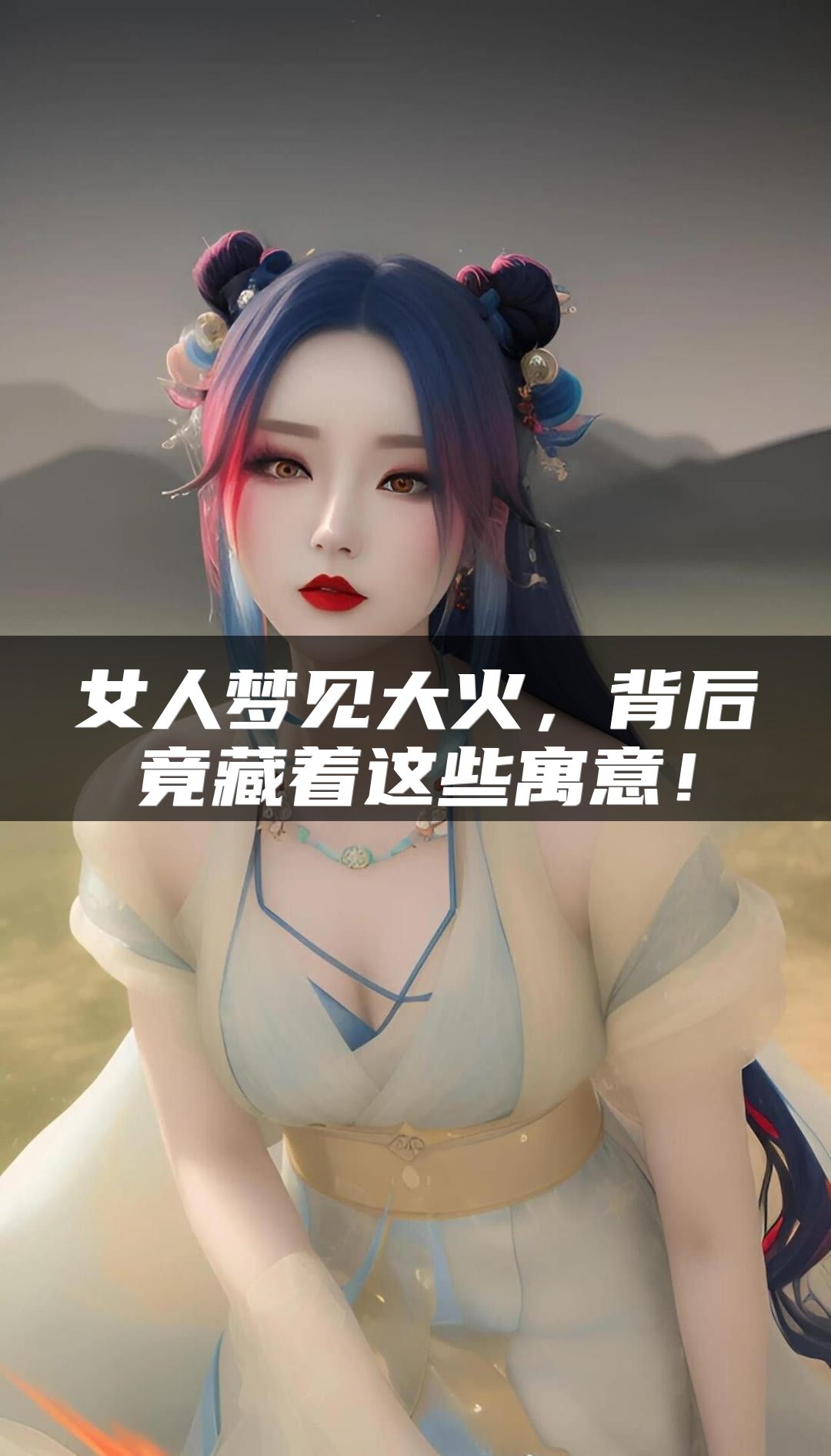 女人梦见大火，背后竟藏着这些寓意！