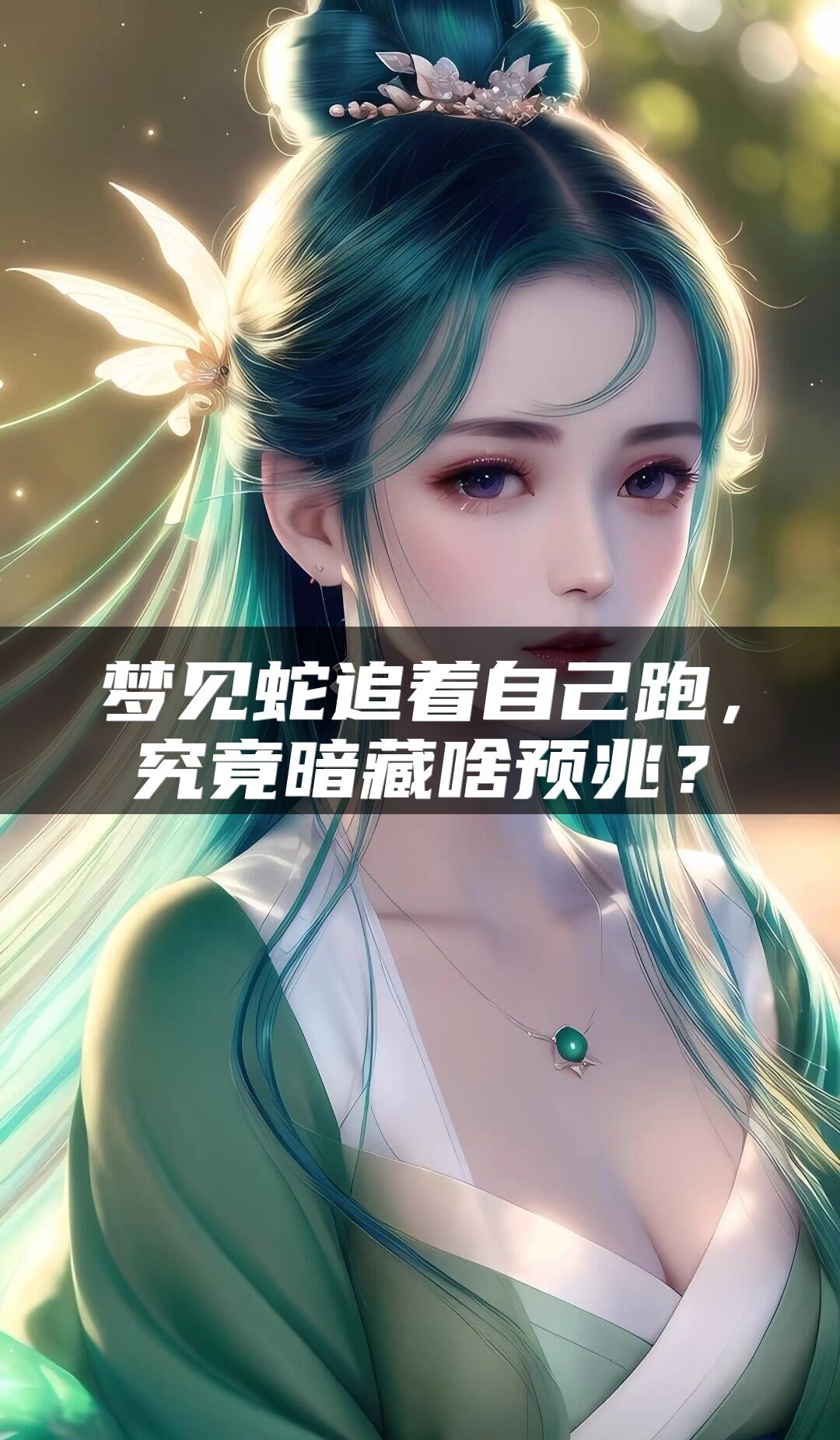 梦见蛇追着自己跑，究竟暗藏啥预兆？