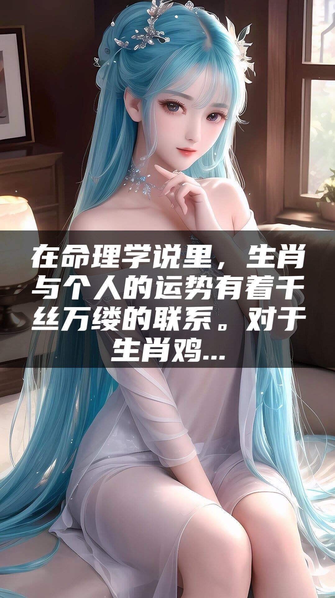 在命理学说里，生肖与个人的运势有着千丝万缕的联系。对于生肖鸡...