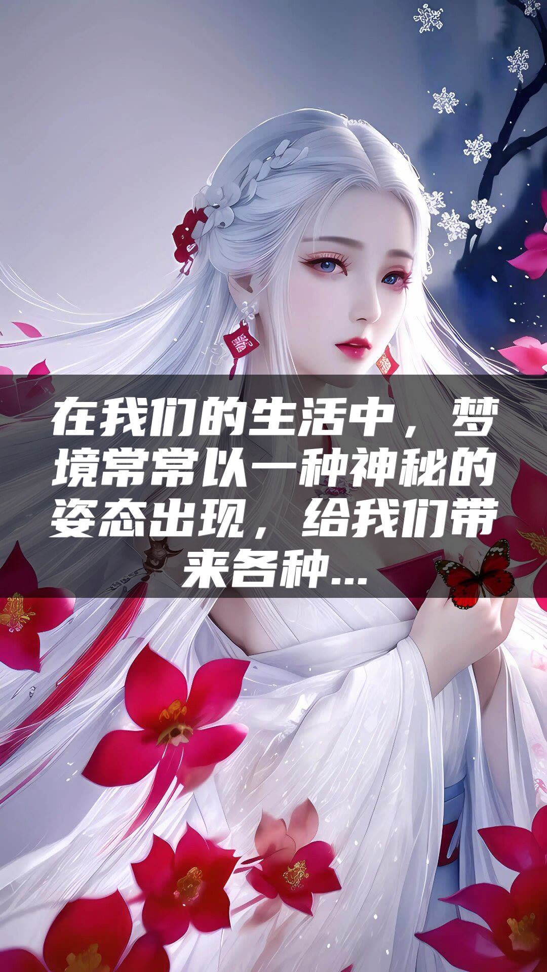 在我们的生活中，梦境常常以一种神秘的姿态出现，给我们带来各种...