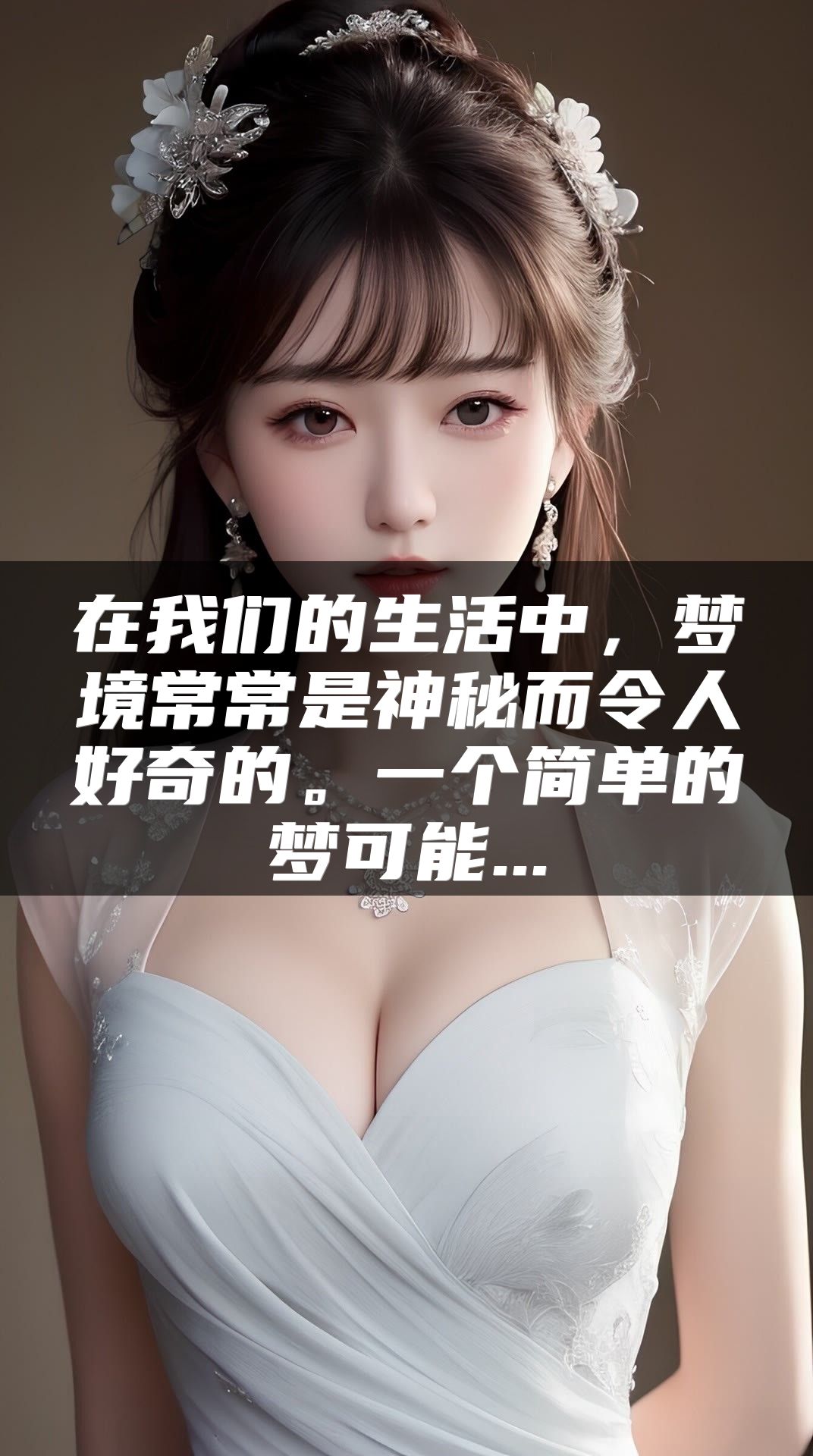 在我们的生活中，梦境常常是神秘而令人好奇的。一个简单的梦可能...