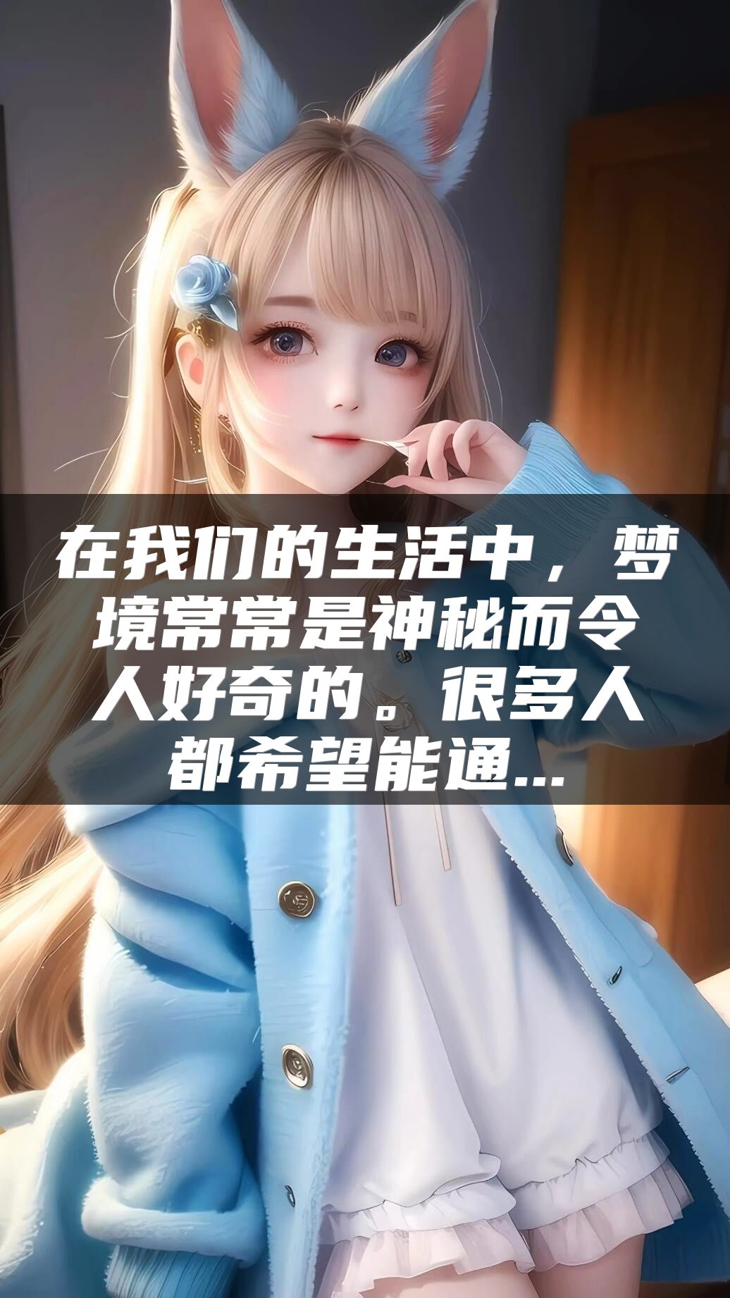 在我们的生活中，梦境常常是神秘而令人好奇的。很多人都希望能通...