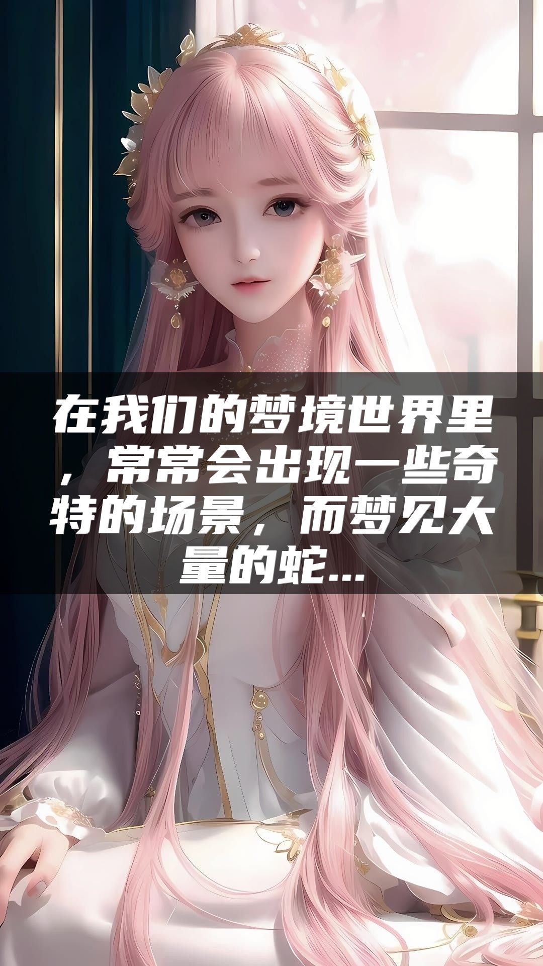 在我们的梦境世界里，常常会出现一些奇特的场景，而梦见大量的蛇...