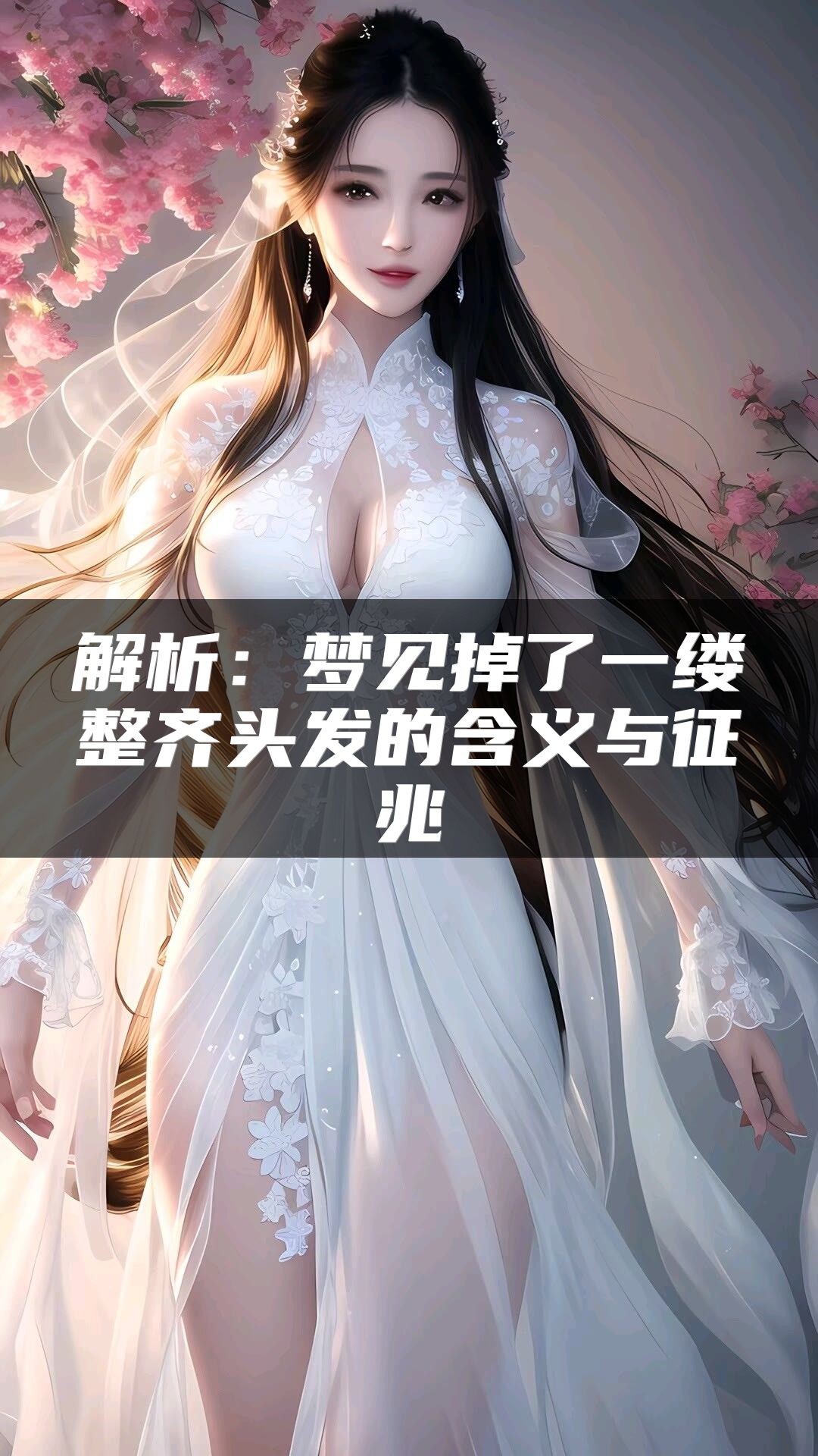 解析：梦见掉了一缕整齐头发的含义与征兆