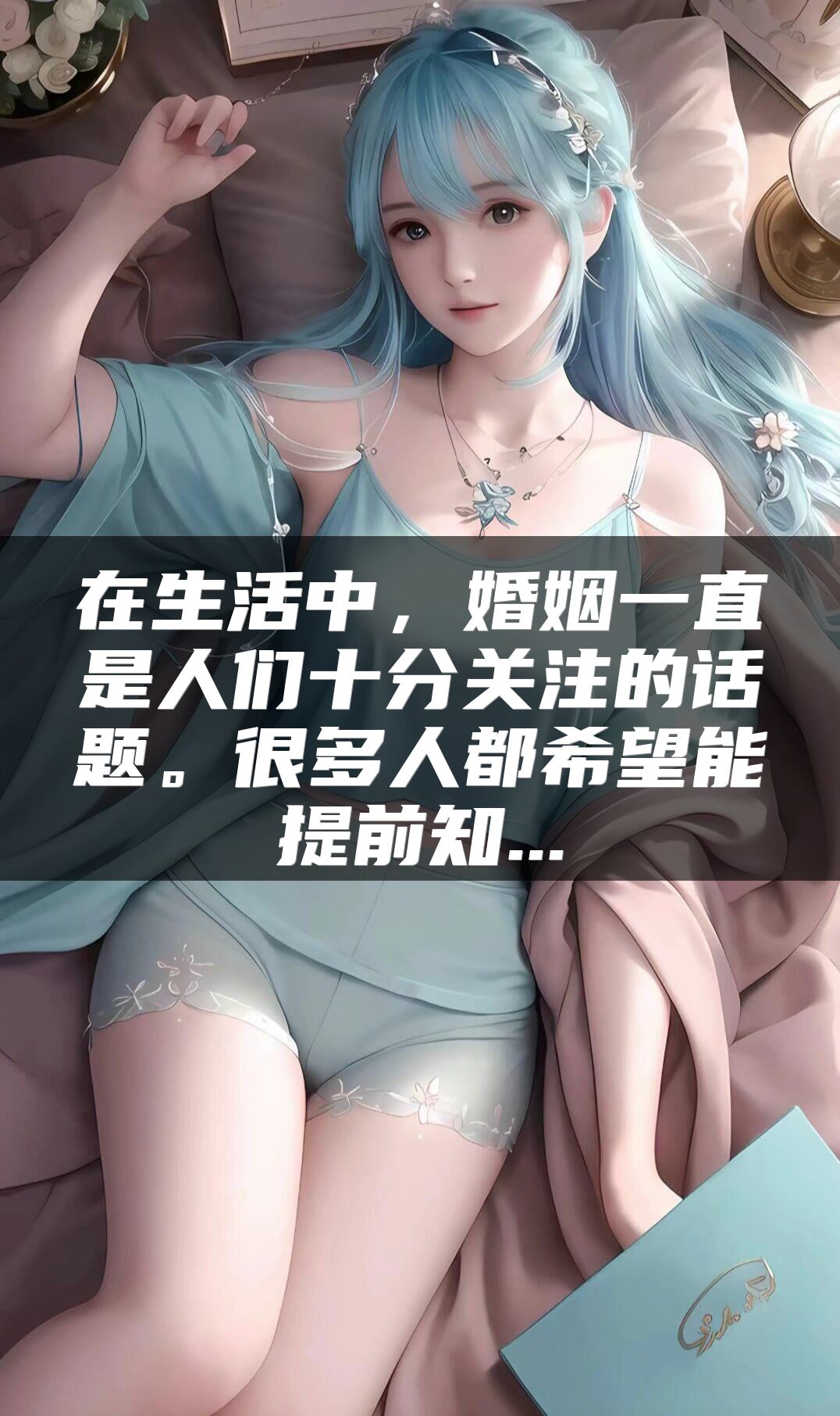 在生活中，婚姻一直是人们十分关注的话题。很多人都希望能提前知...