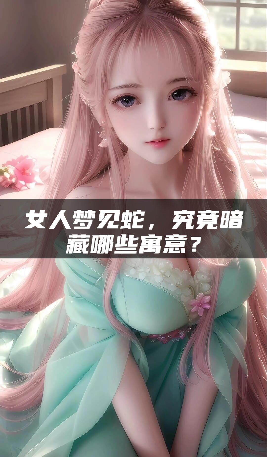 女人梦见蛇，究竟暗藏哪些寓意？