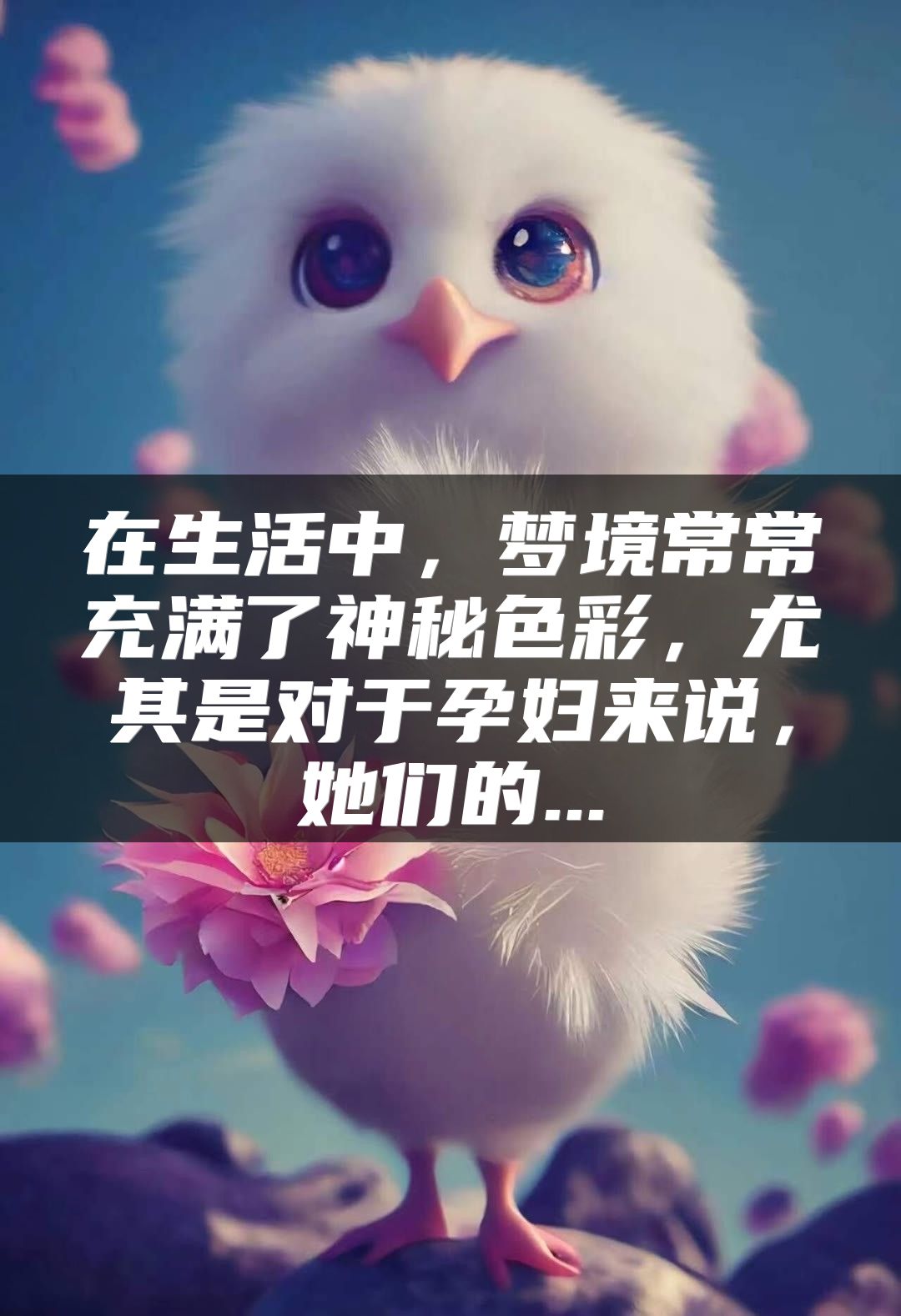 在生活中，梦境常常充满了神秘色彩，尤其是对于孕妇来说，她们的...