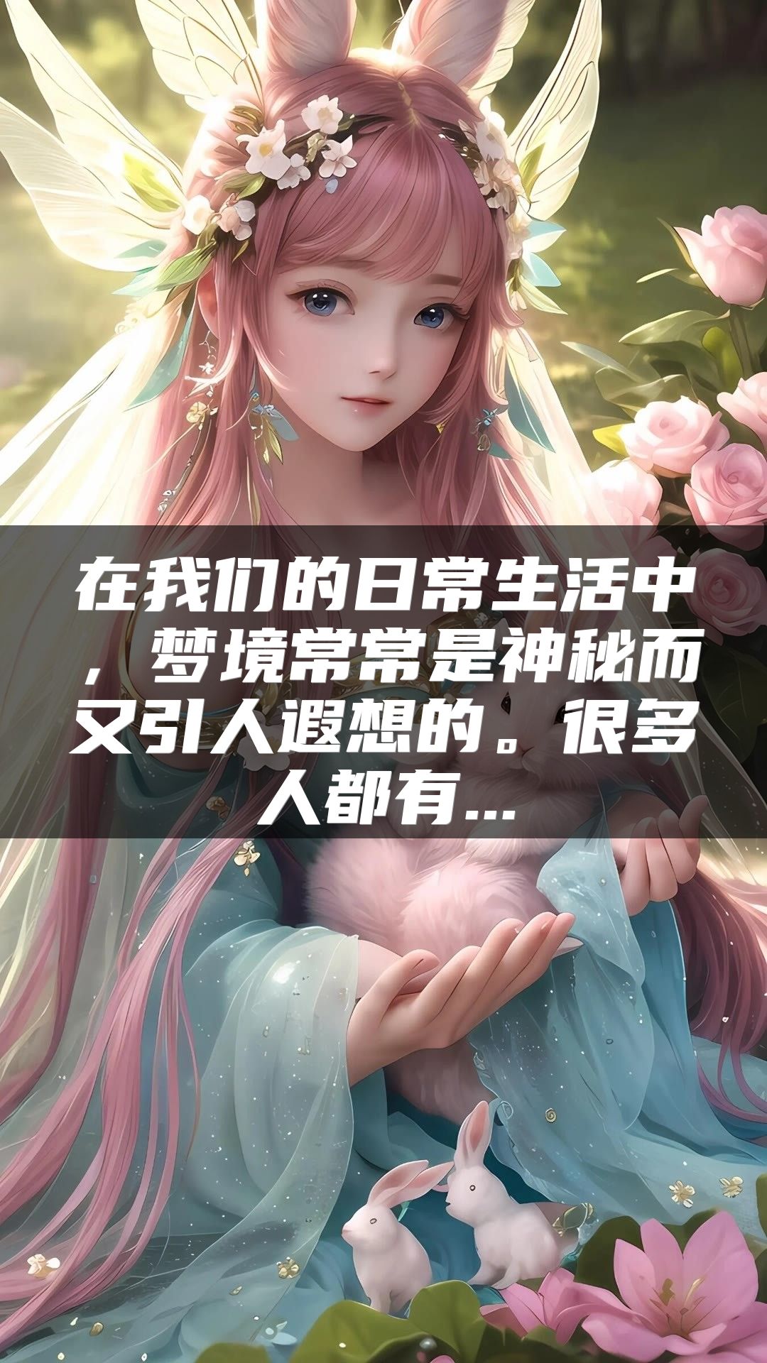 在我们的日常生活中，梦境常常是神秘而又引人遐想的。很多人都有...