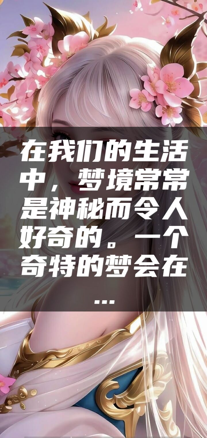 在我们的生活中，梦境常常是神秘而令人好奇的。一个奇特的梦会在...