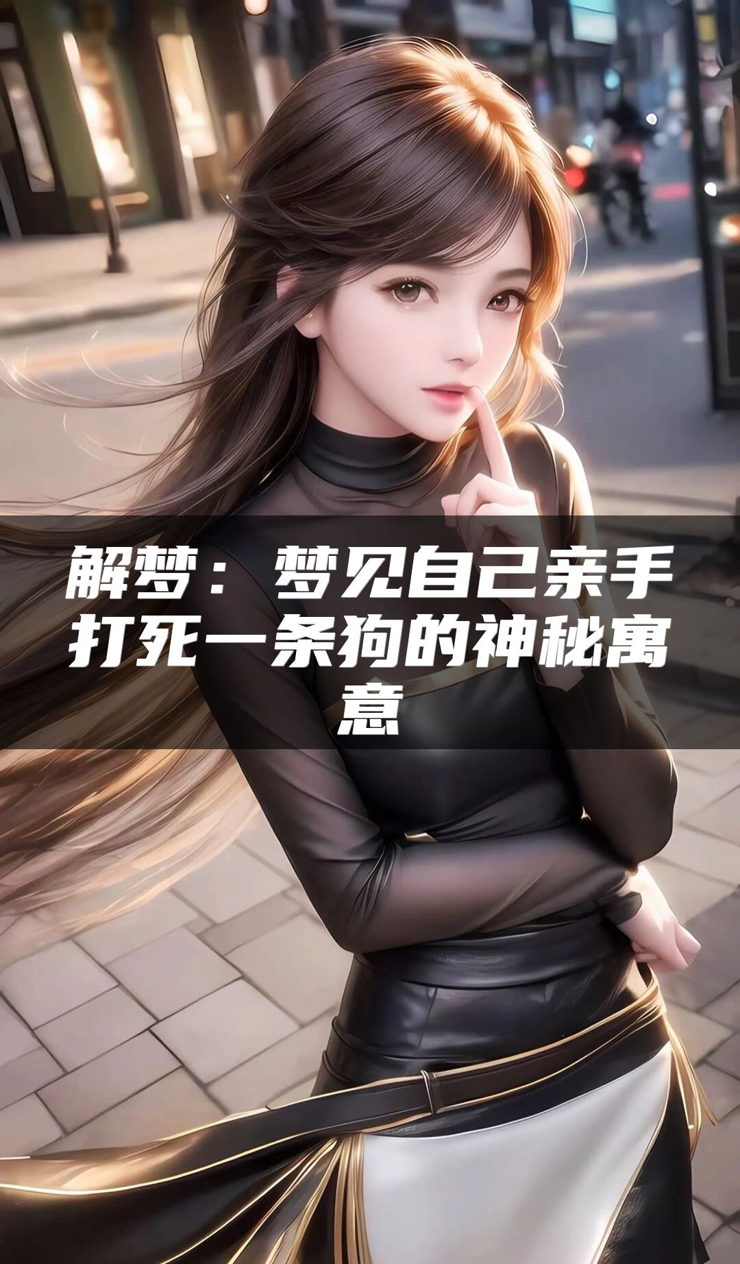 解梦：梦见自己亲手打死一条狗的神秘寓意
