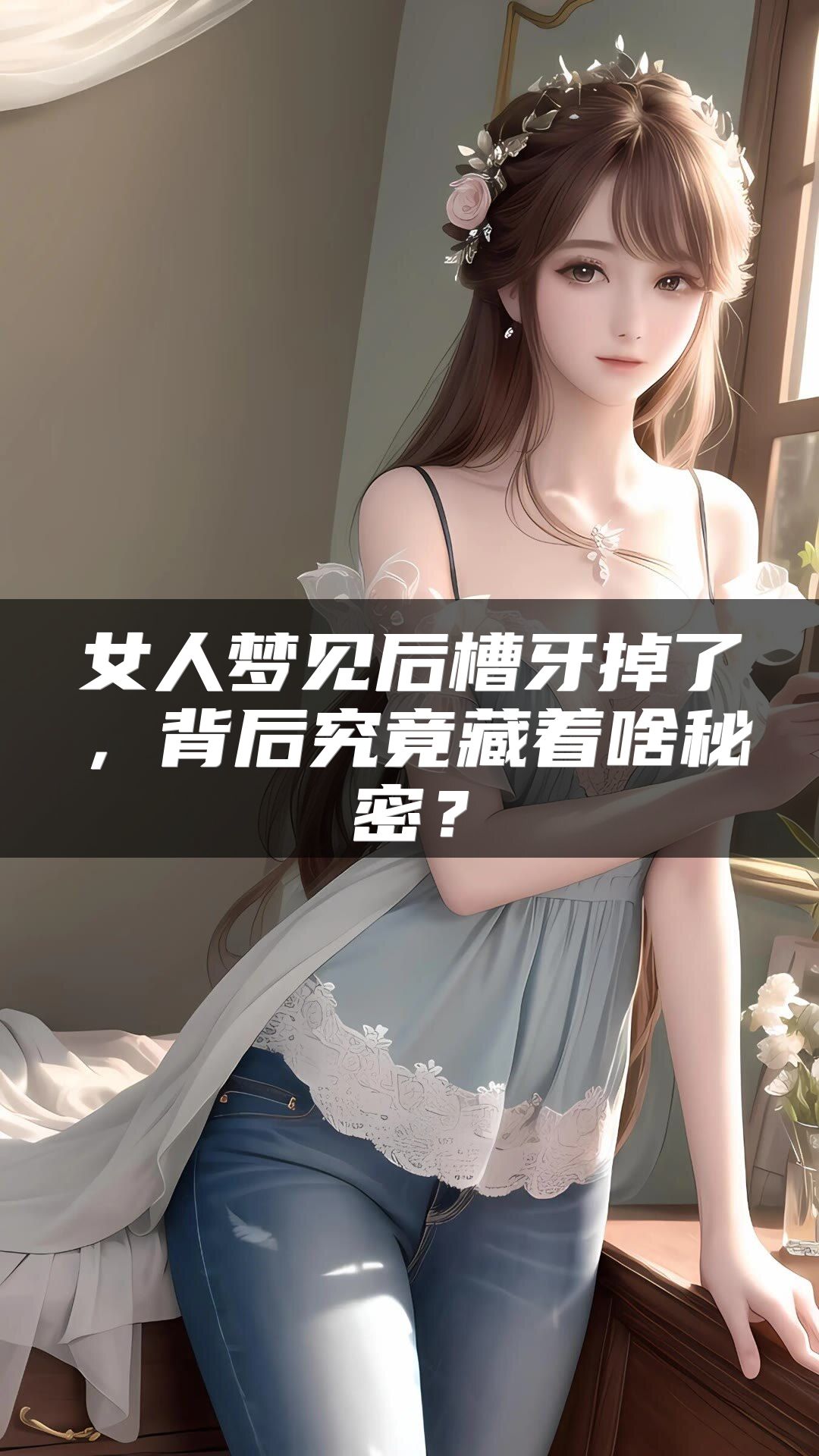 女人梦见后槽牙掉了，背后究竟藏着啥秘密？