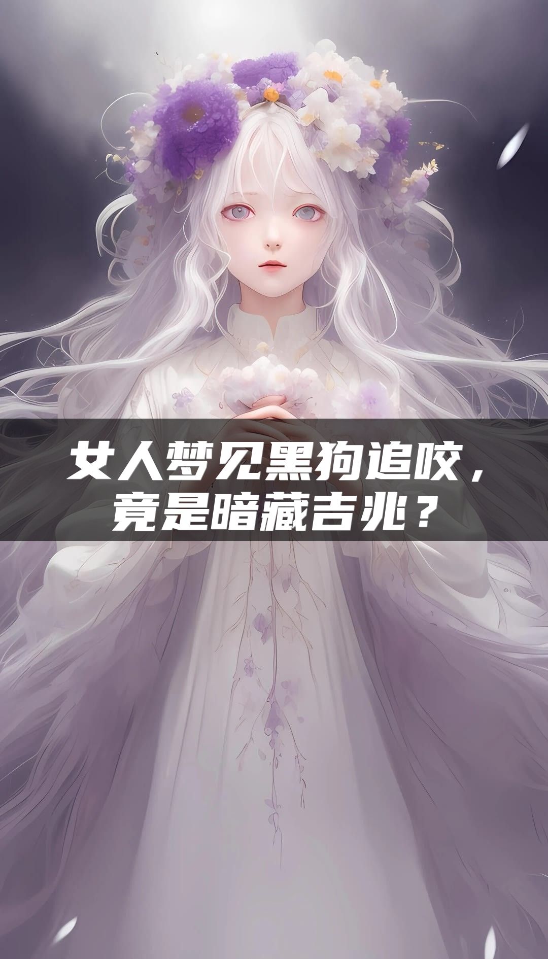 女人梦见黑狗追咬，竟是暗藏吉兆？