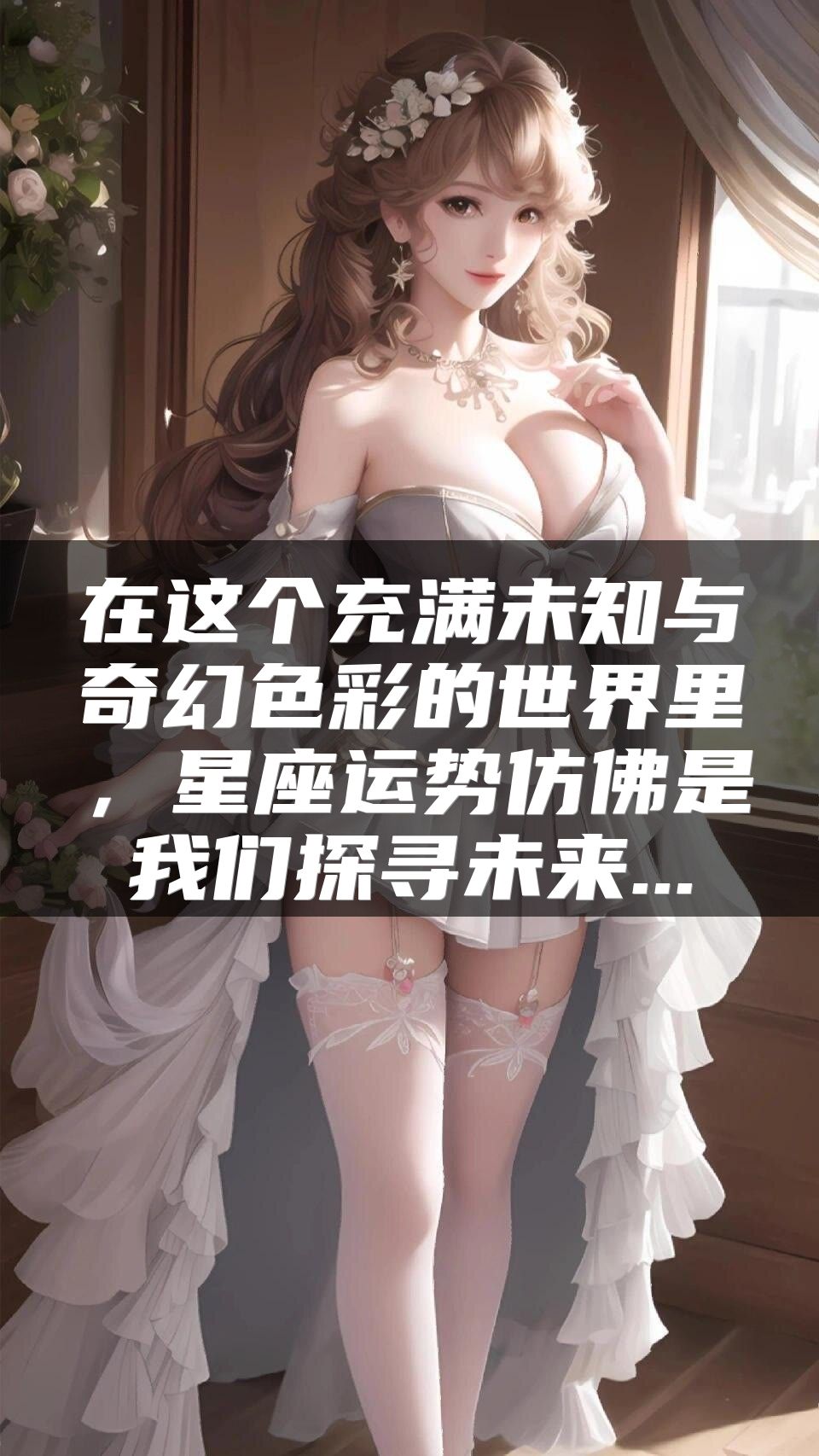 在这个充满未知与奇幻色彩的世界里，星座运势仿佛是我们探寻未来...