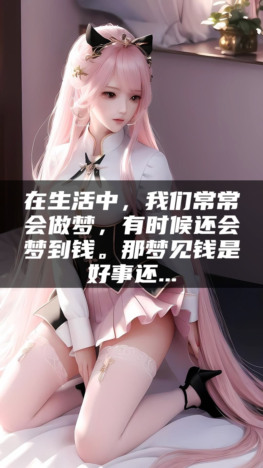 在生活中，我们常常会做梦，有时候还会梦到钱。那梦见钱是好事还...