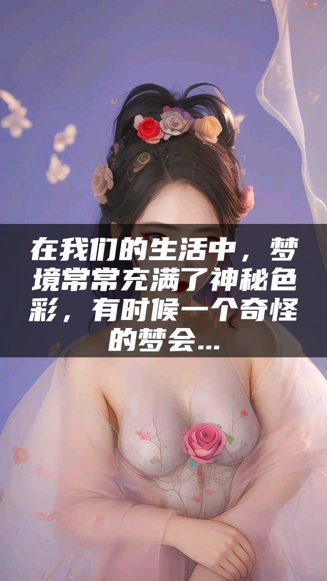 在我们的生活中，梦境常常充满了神秘色彩，有时候一个奇怪的梦会...