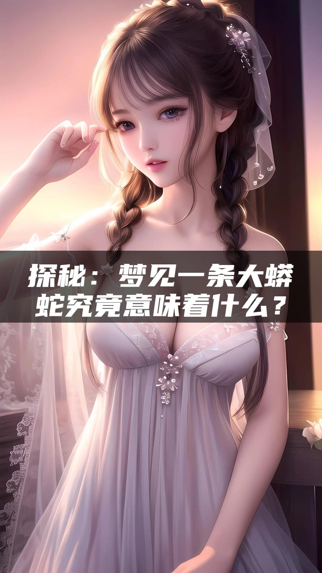 探秘：梦见一条大蟒蛇究竟意味着什么？