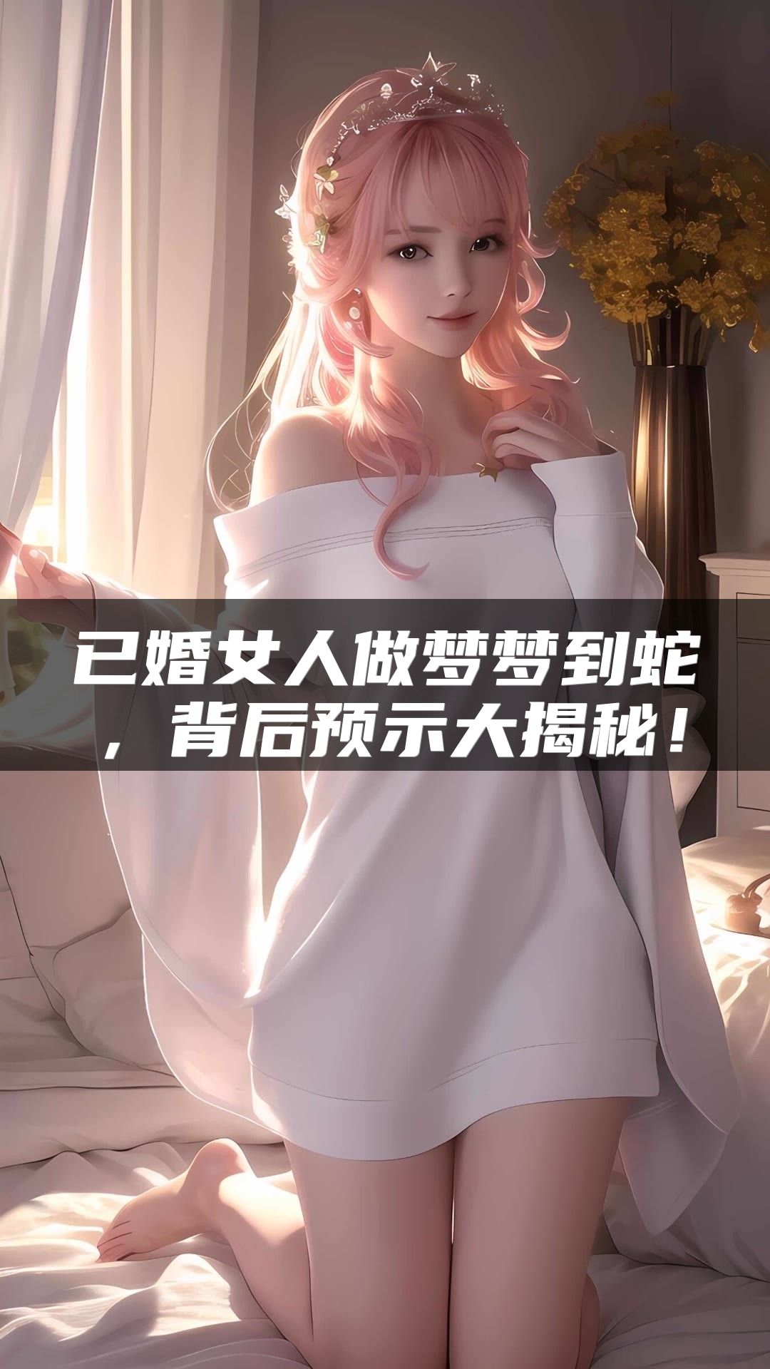 已婚女人做梦梦到蛇，背后预示大揭秘！