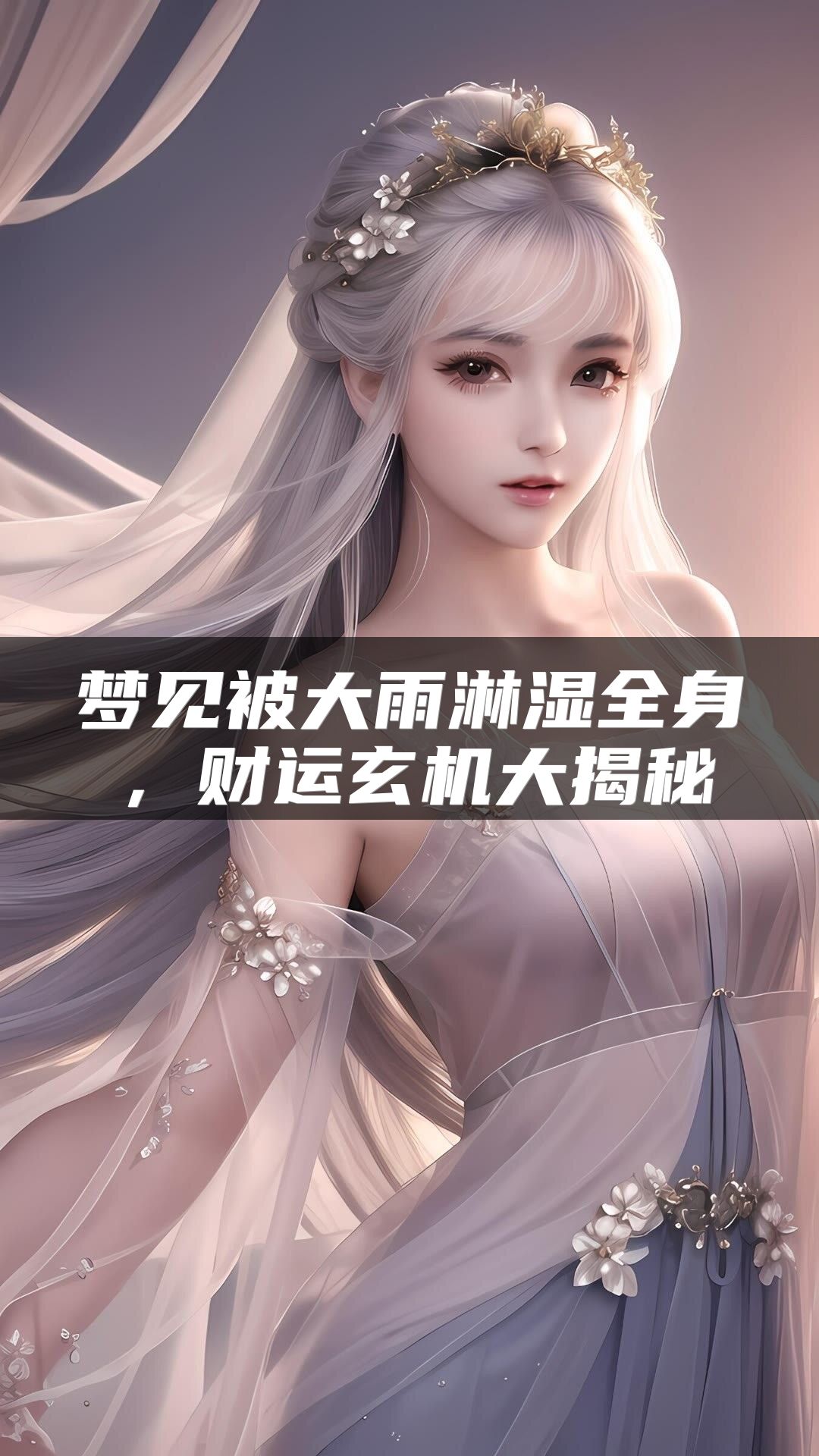 梦见被大雨淋湿全身，财运玄机大揭秘