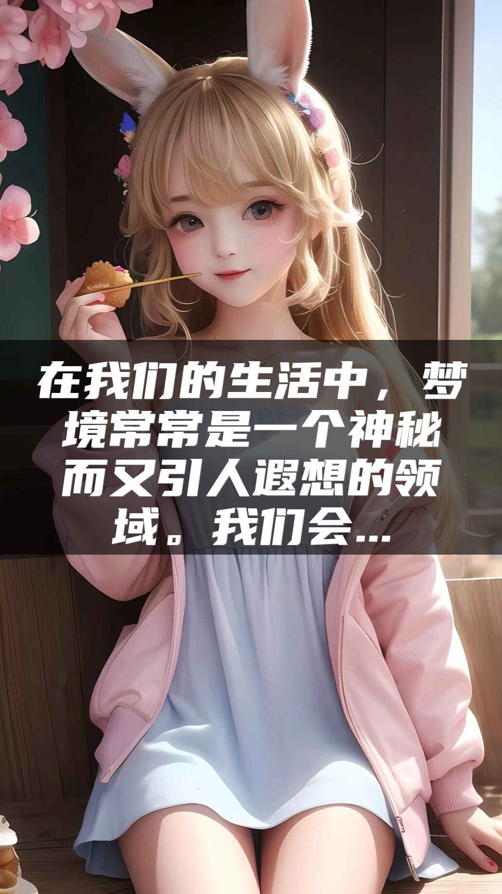 在我们的生活中，梦境常常是一个神秘而又引人遐想的领域。我们会...