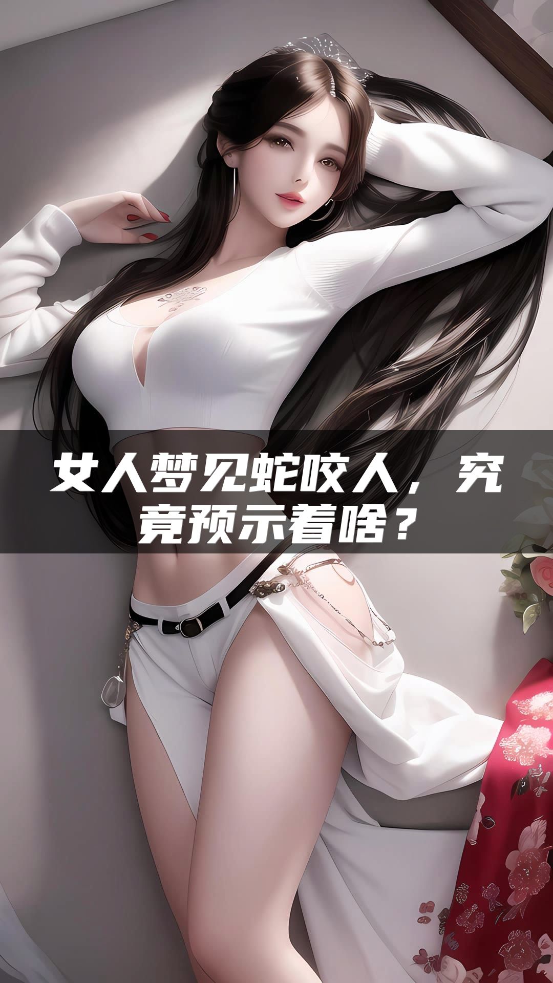 女人梦见蛇咬人，究竟预示着啥？