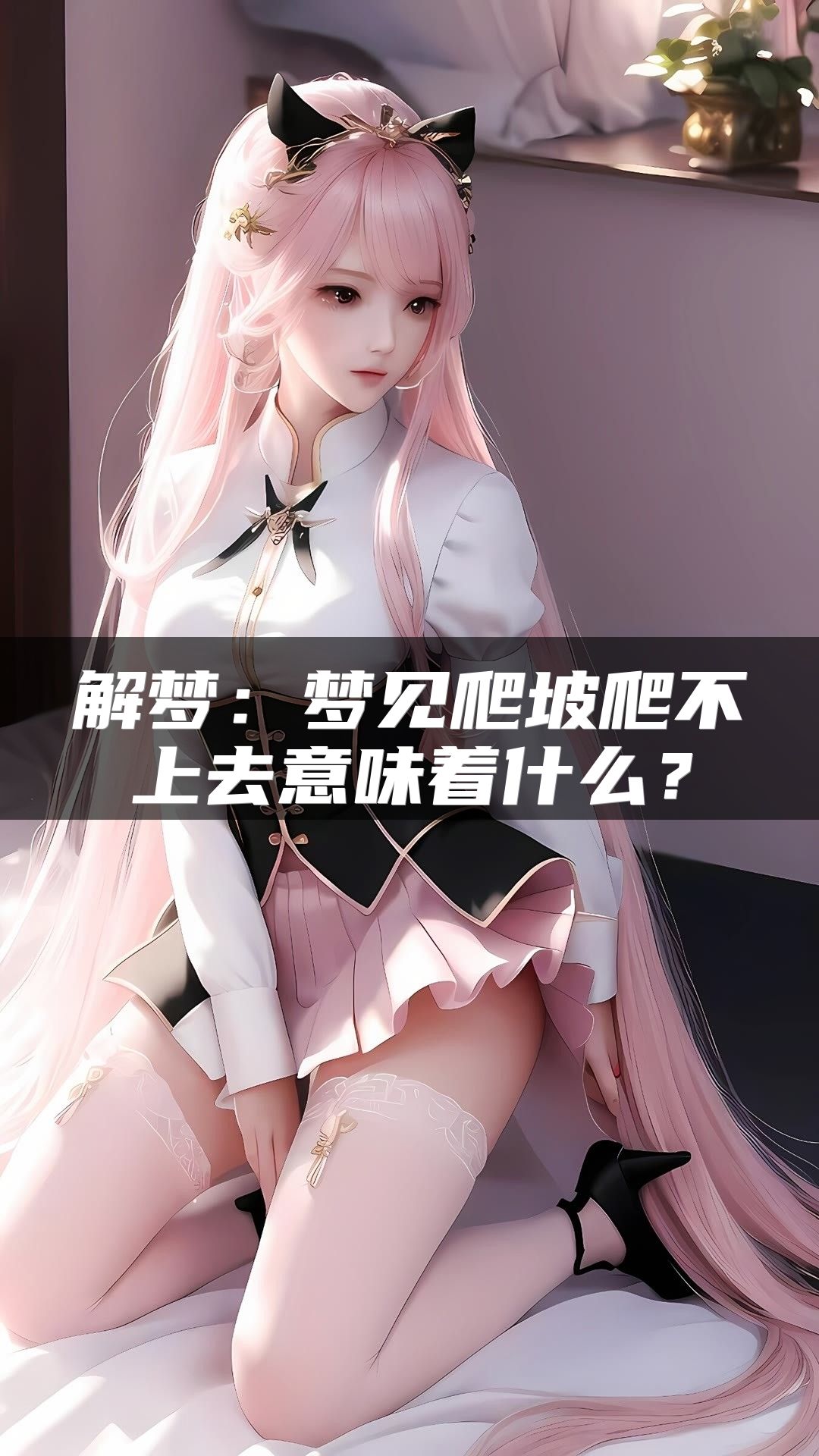 解梦：梦见爬坡爬不上去意味着什么？