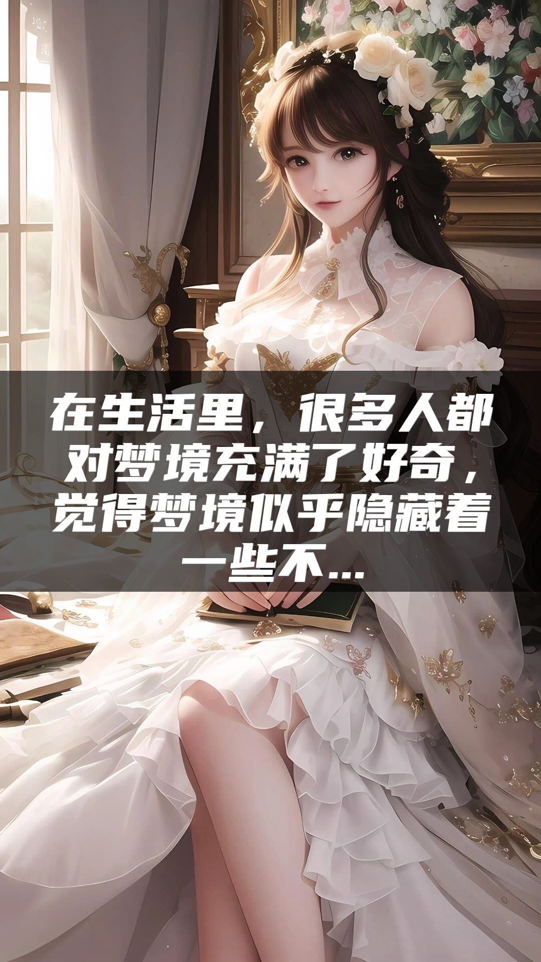 在生活里，很多人都对梦境充满了好奇，觉得梦境似乎隐藏着一些不...
