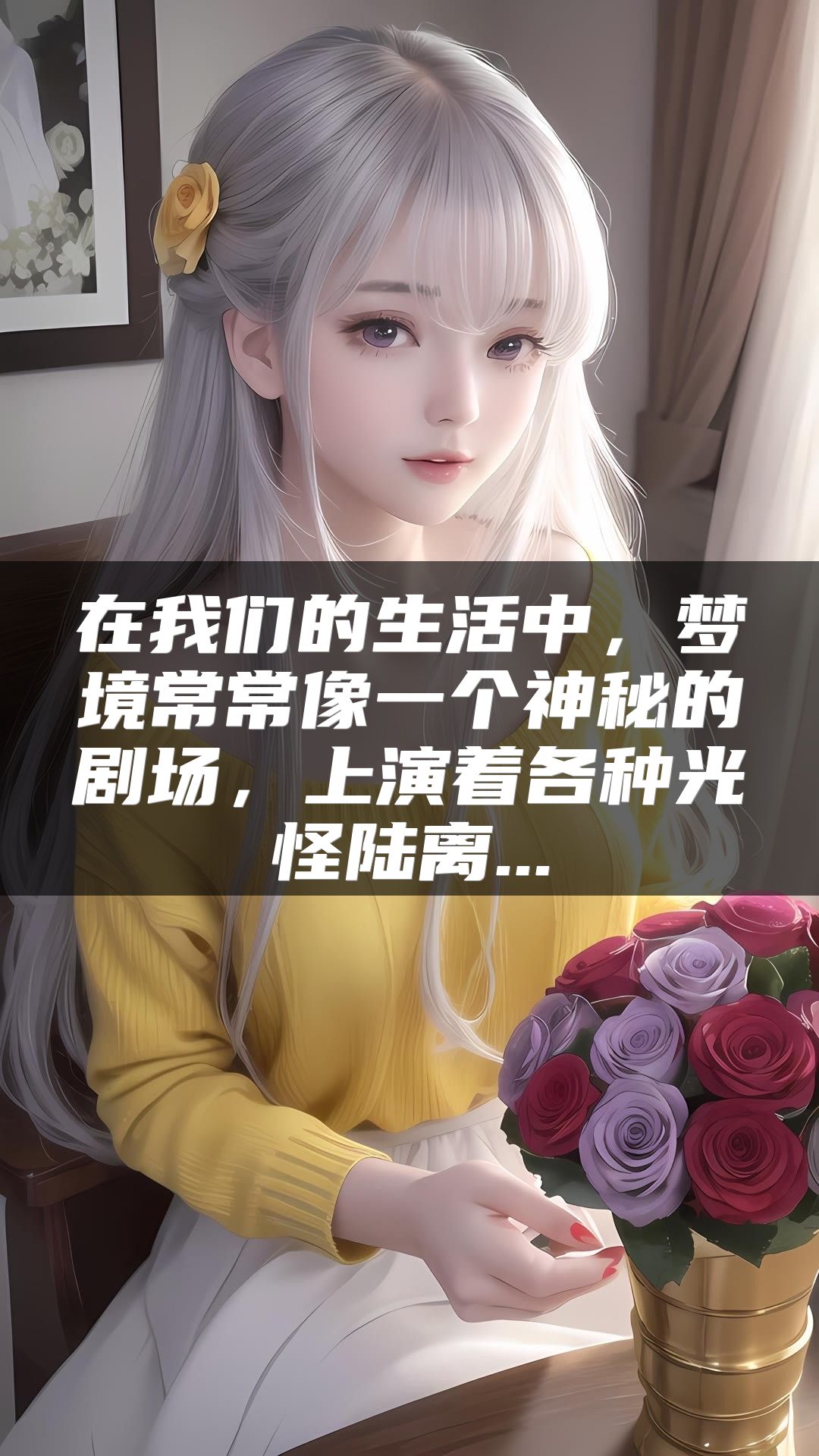 在我们的生活中，梦境常常像一个神秘的剧场，上演着各种光怪陆离...
