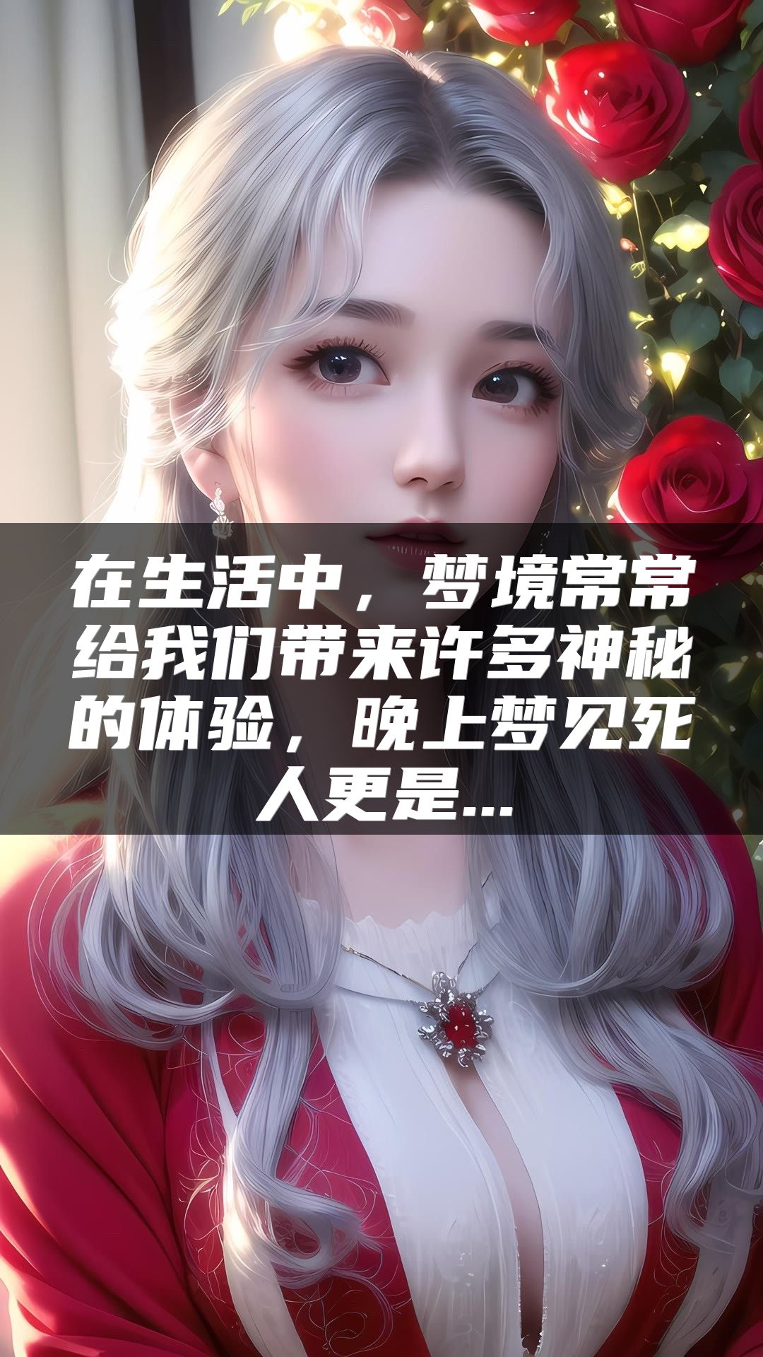 在生活中，梦境常常给我们带来许多神秘的体验，晚上梦见死人更是...