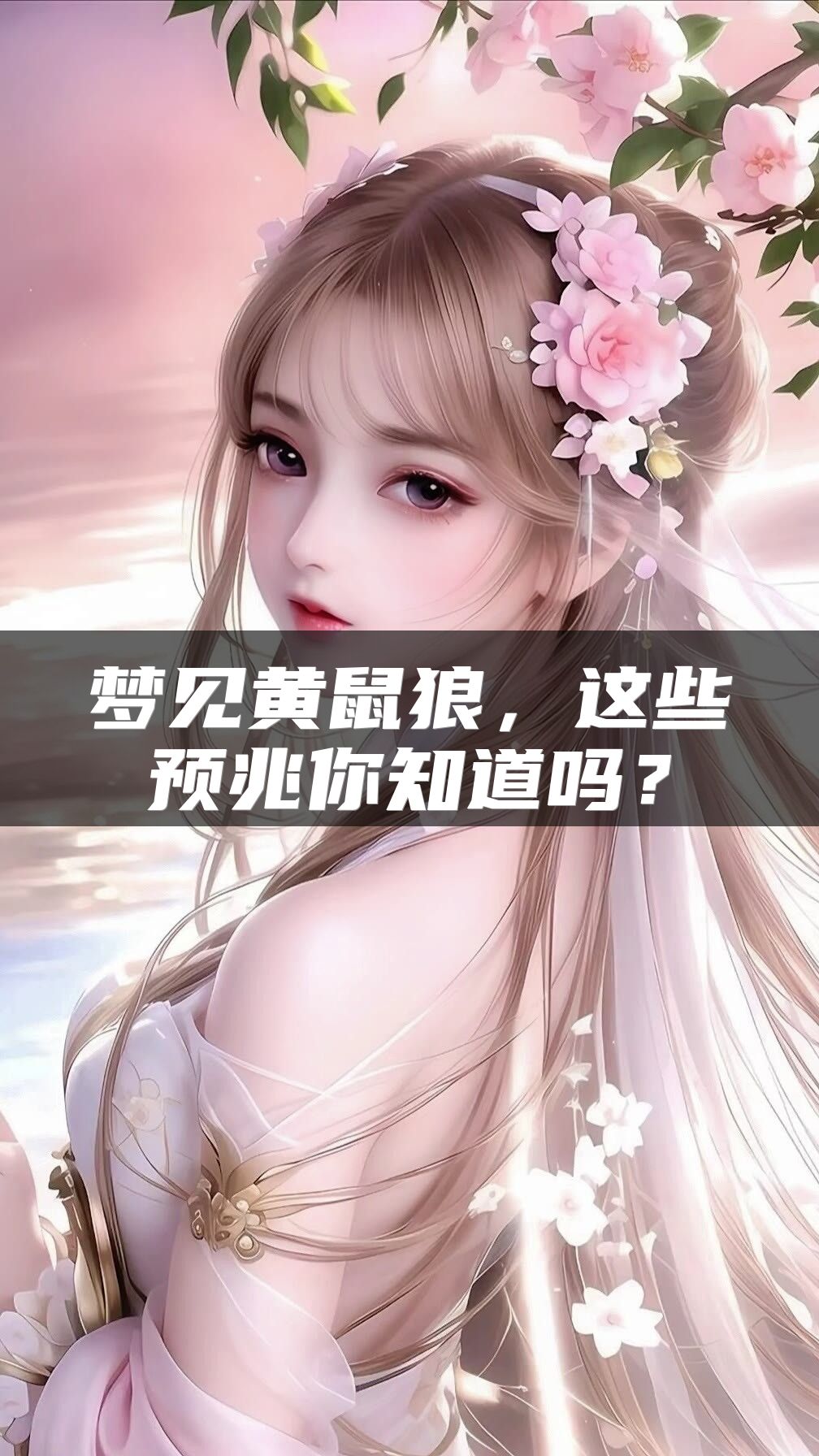 梦见黄鼠狼，这些预兆你知道吗？