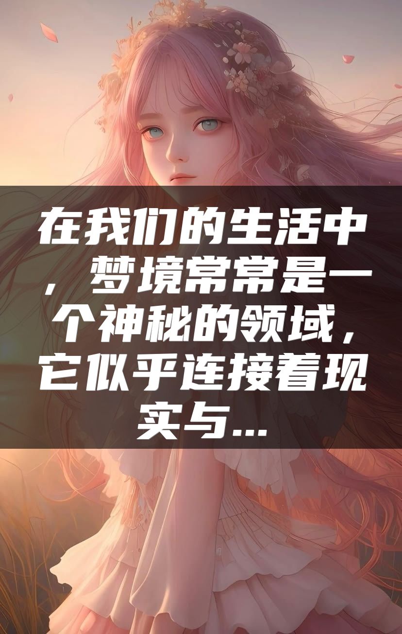 在我们的生活中，梦境常常是一个神秘的领域，它似乎连接着现实与...