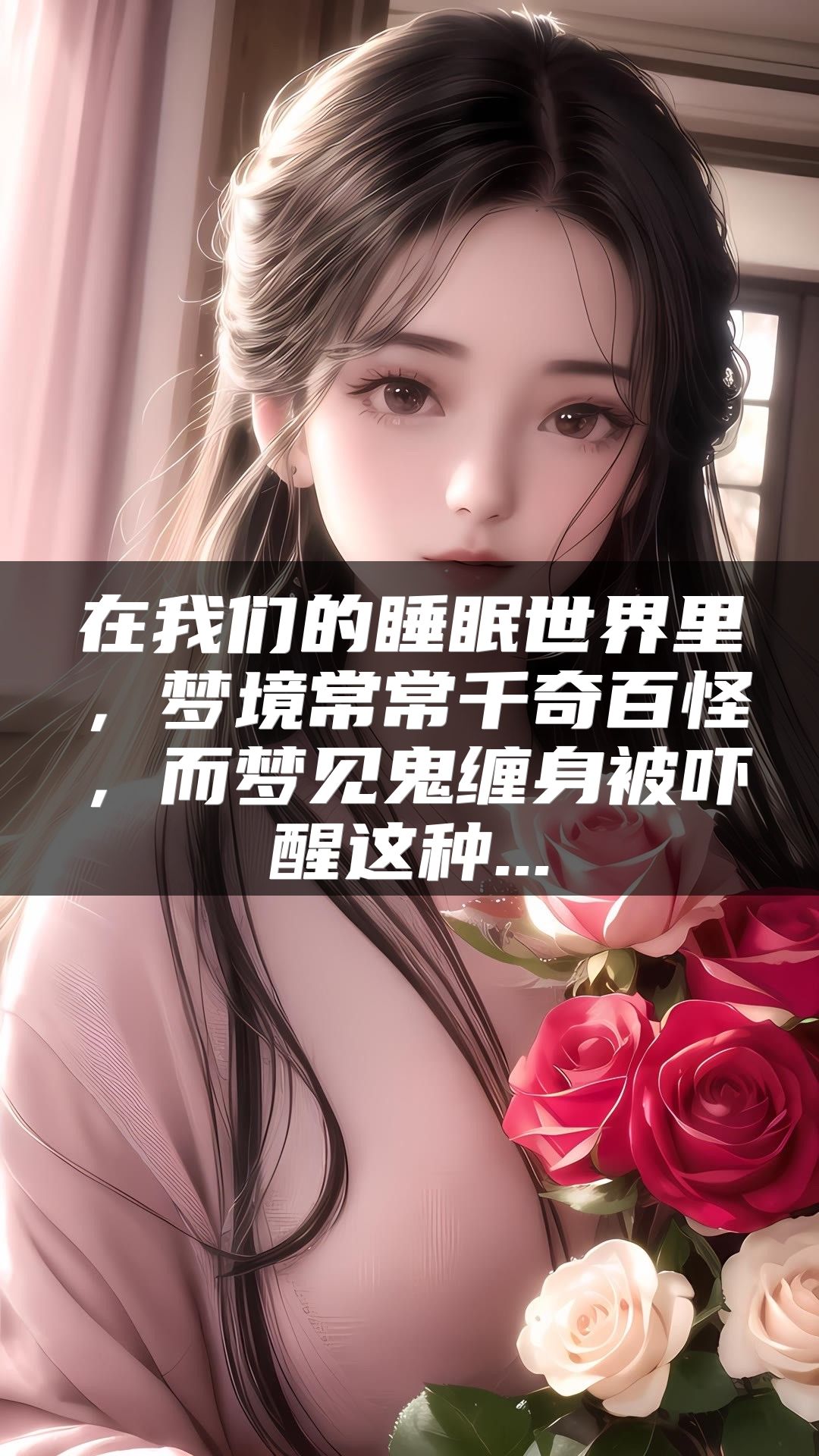 在我们的睡眠世界里，梦境常常千奇百怪，而梦见鬼缠身被吓醒这种...