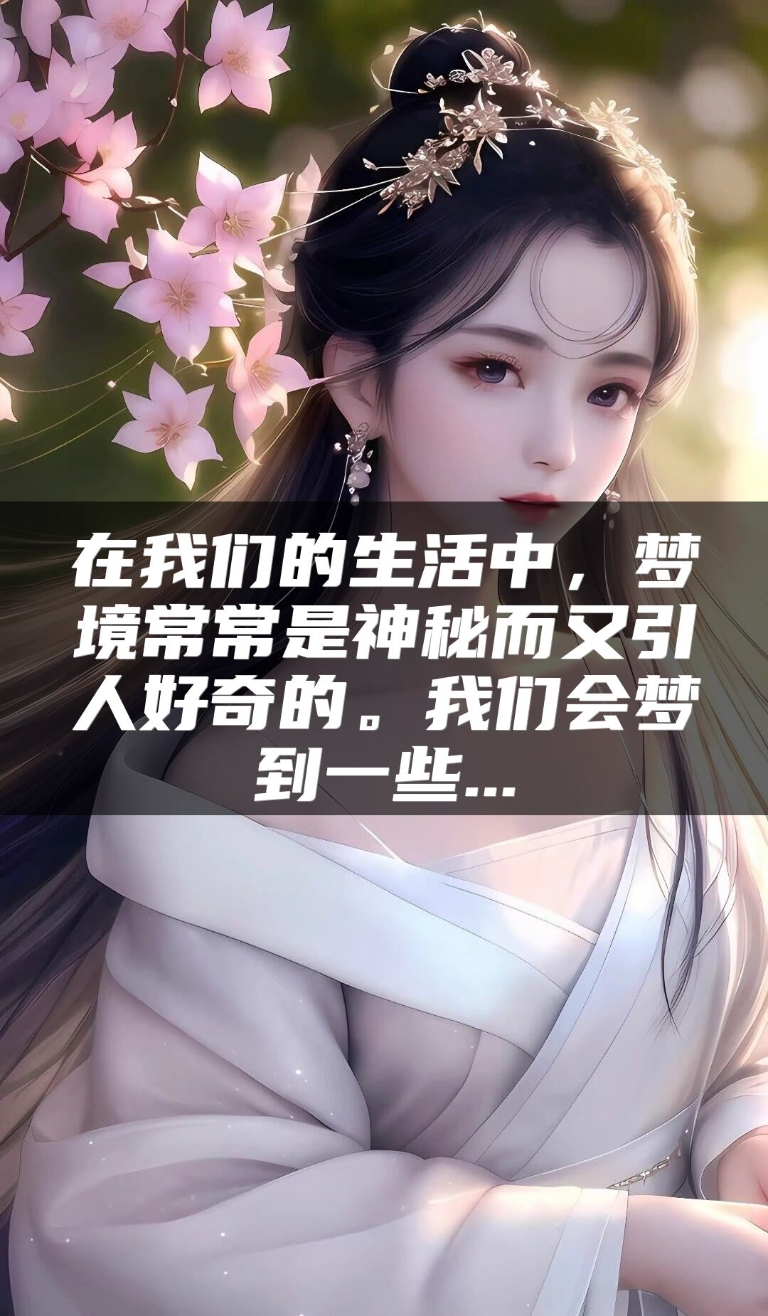 在我们的生活中，梦境常常是神秘而又引人好奇的。我们会梦到一些...