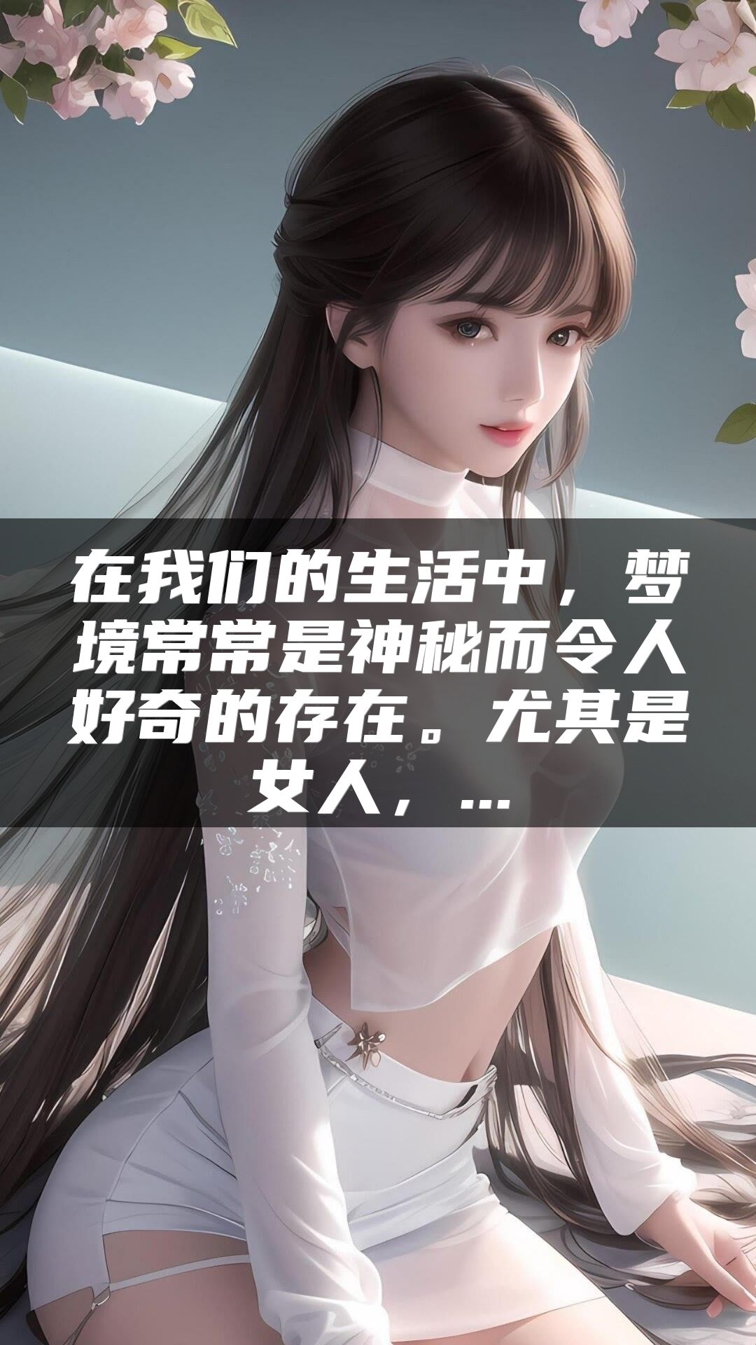 在我们的生活中，梦境常常是神秘而令人好奇的存在。尤其是女人，...