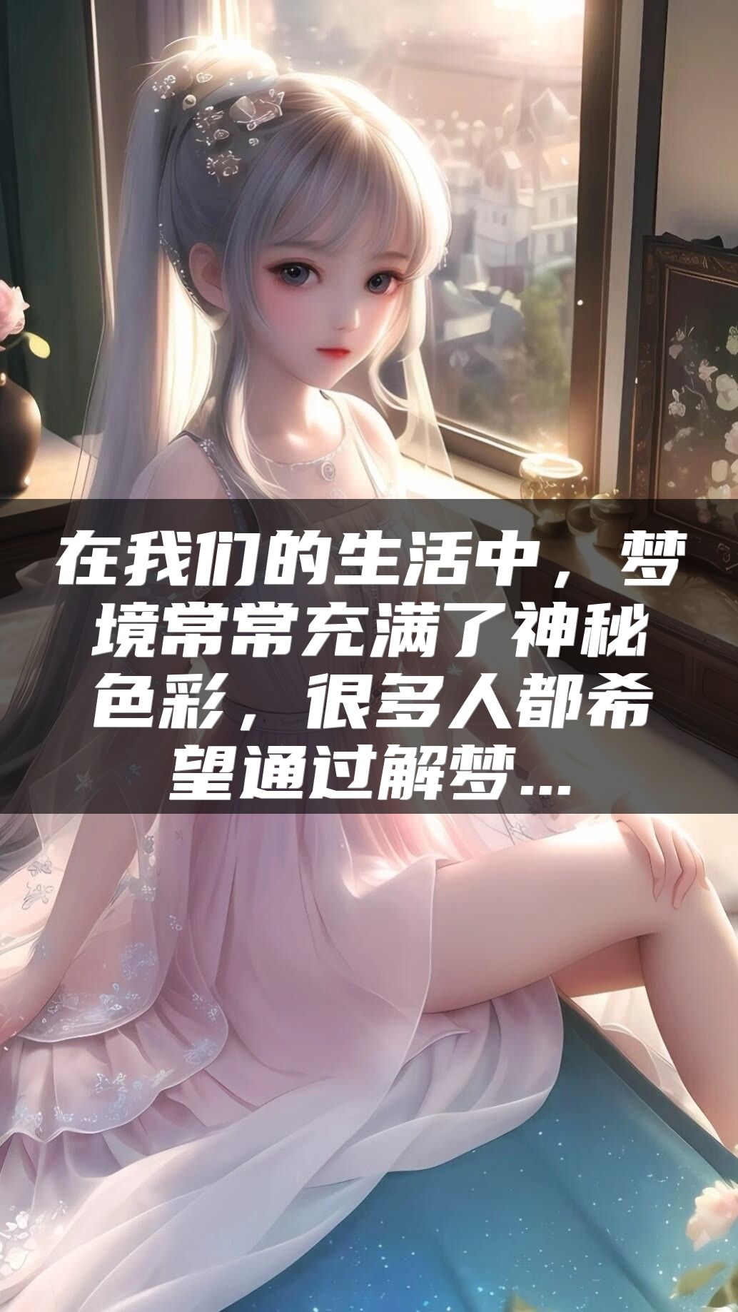 在我们的生活中，梦境常常充满了神秘色彩，很多人都希望通过解梦...