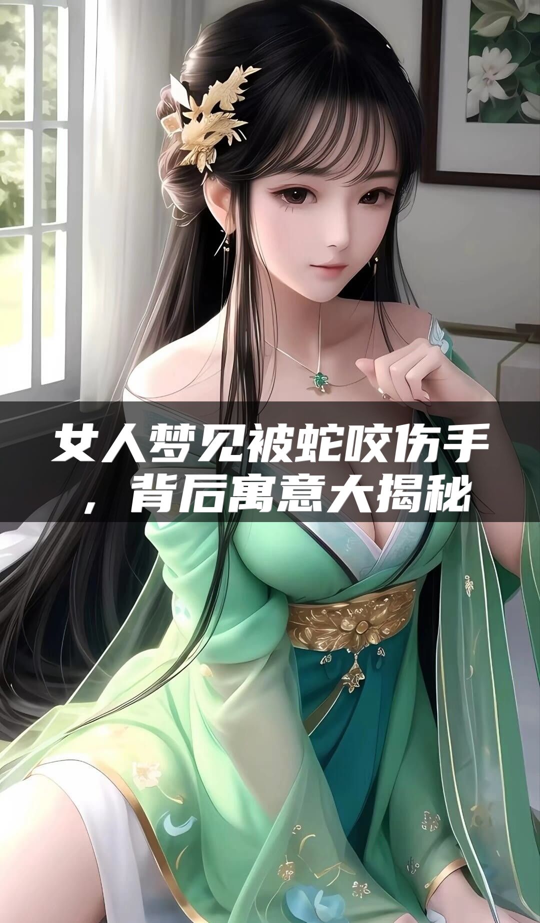 女人梦见被蛇咬伤手，背后寓意大揭秘