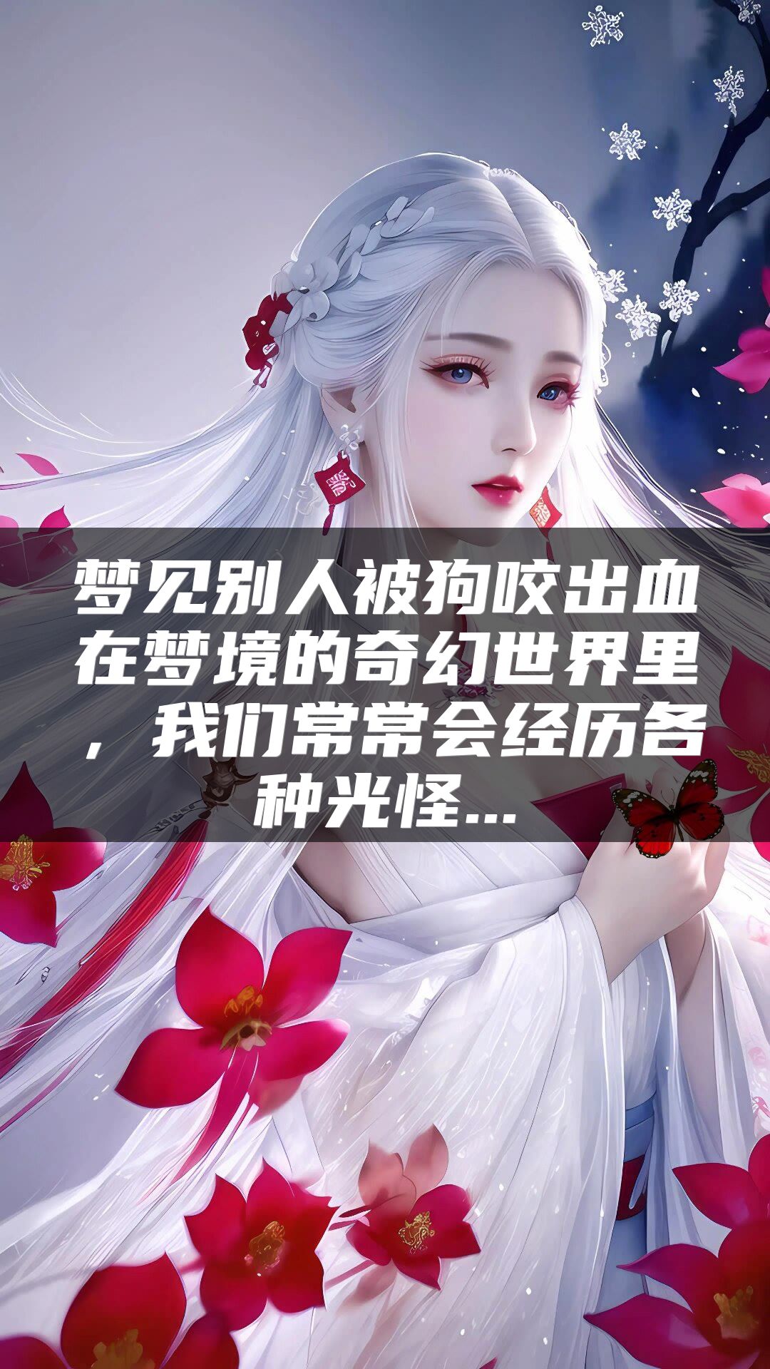 梦见别人被狗咬出血在梦境的奇幻世界里，我们常常会经历各种光怪...
