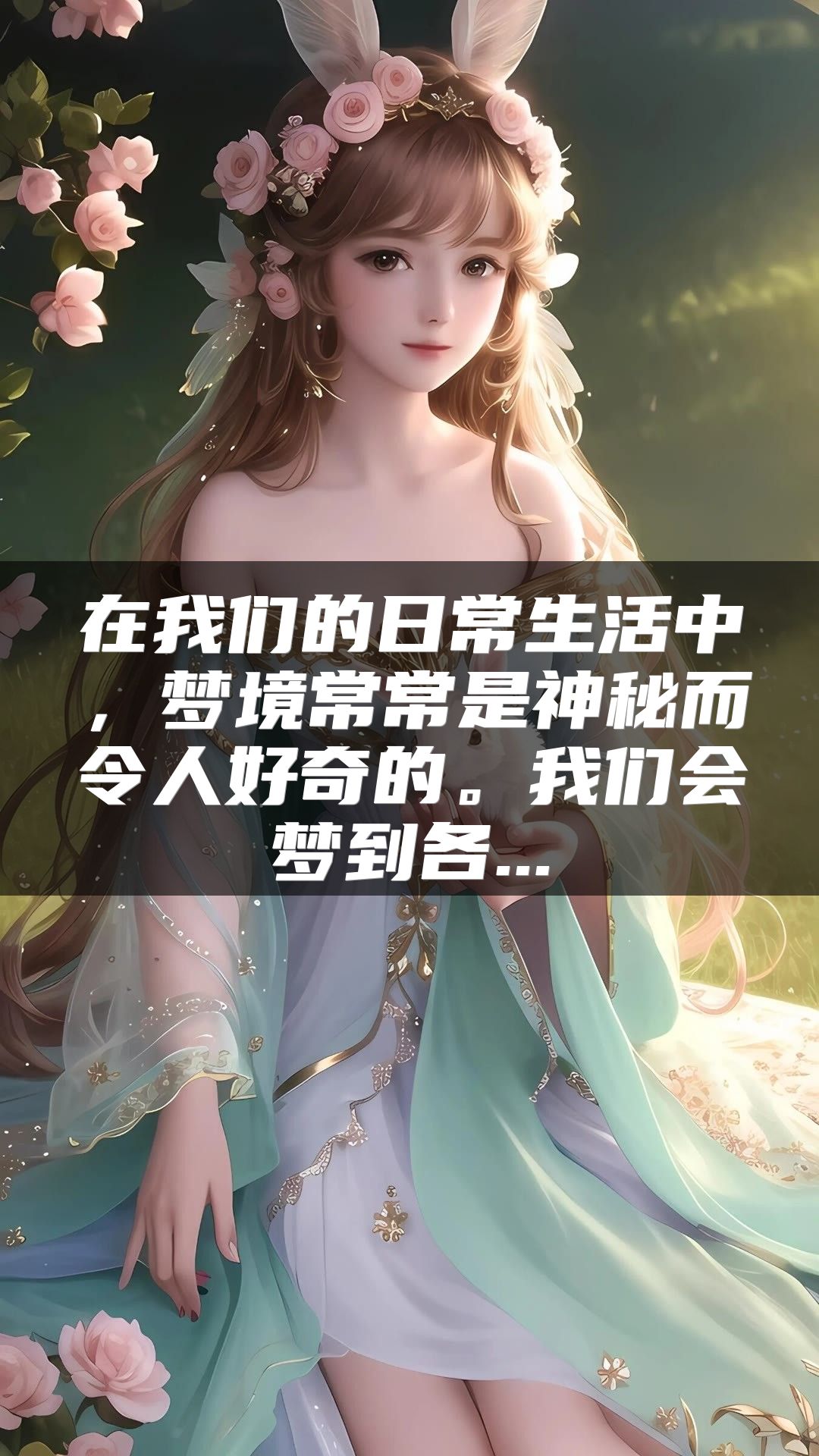 在我们的日常生活中，梦境常常是神秘而令人好奇的。我们会梦到各...